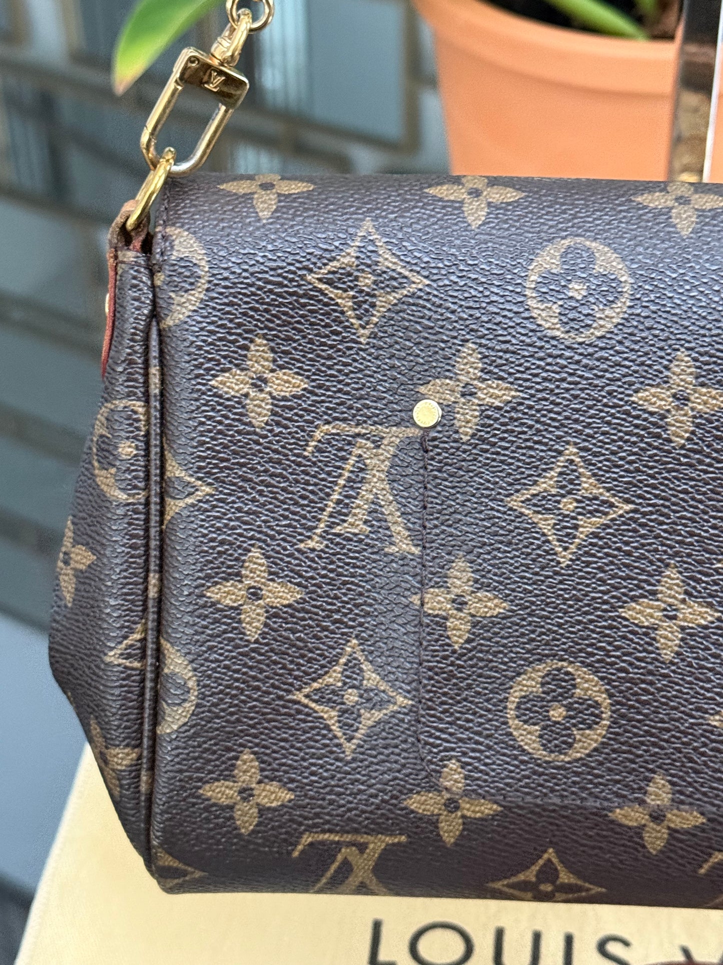 Favorite MM in Monogram with Dustbag, Box and Paper Bag -๐๏ธ Year: 2016