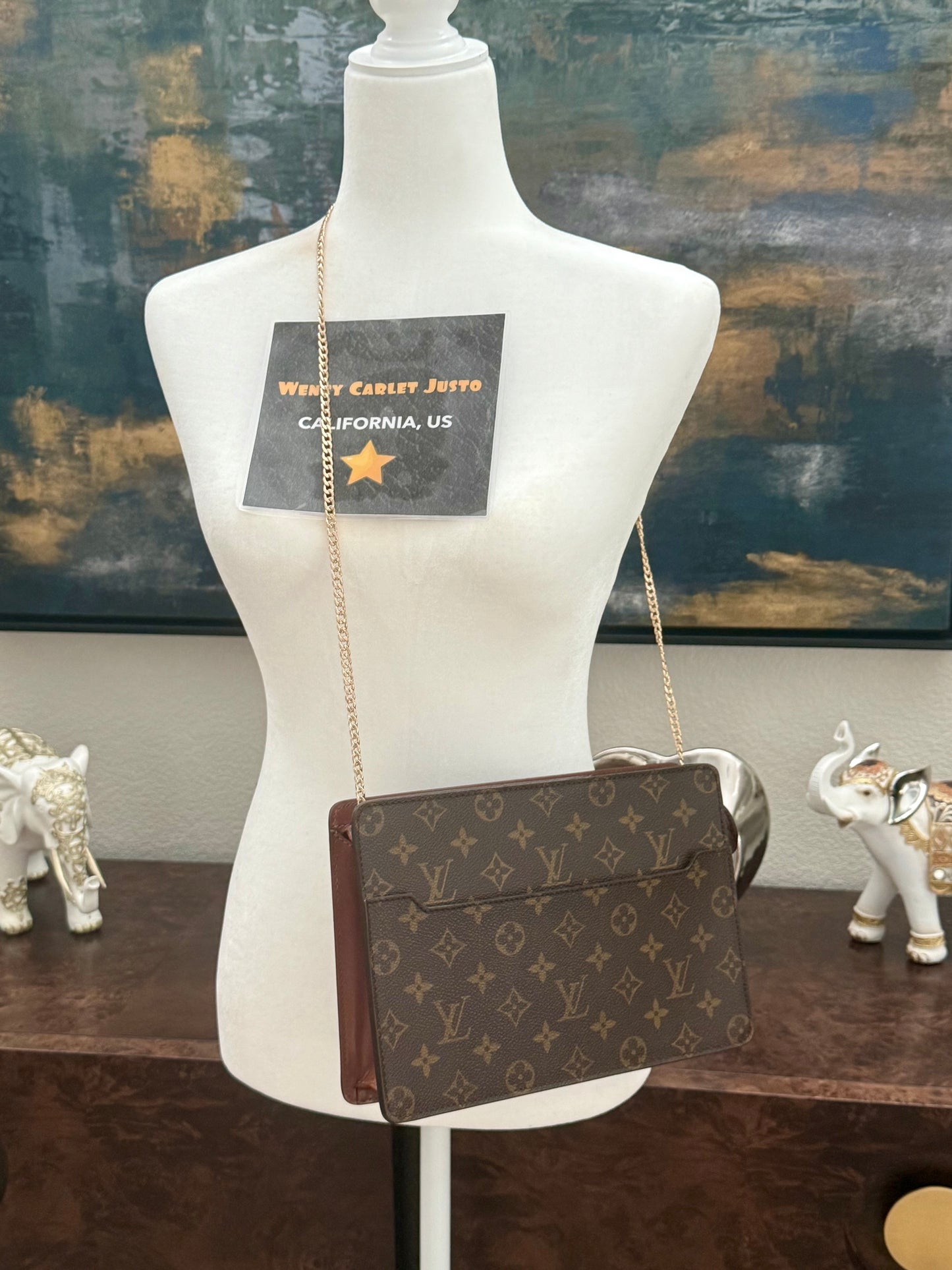 Pochette Homme Clutch-🗓️ Year: 2000