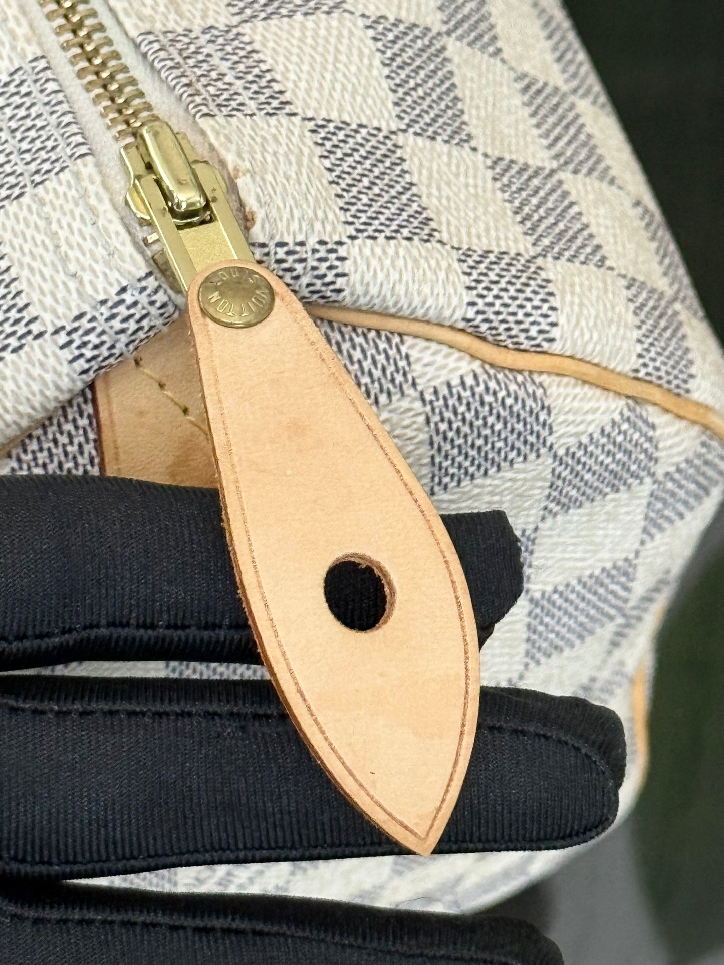Speedy 30 in Damier Azur with lock π key, Dustbag and Insert Organizer -ποΈ Year 2007