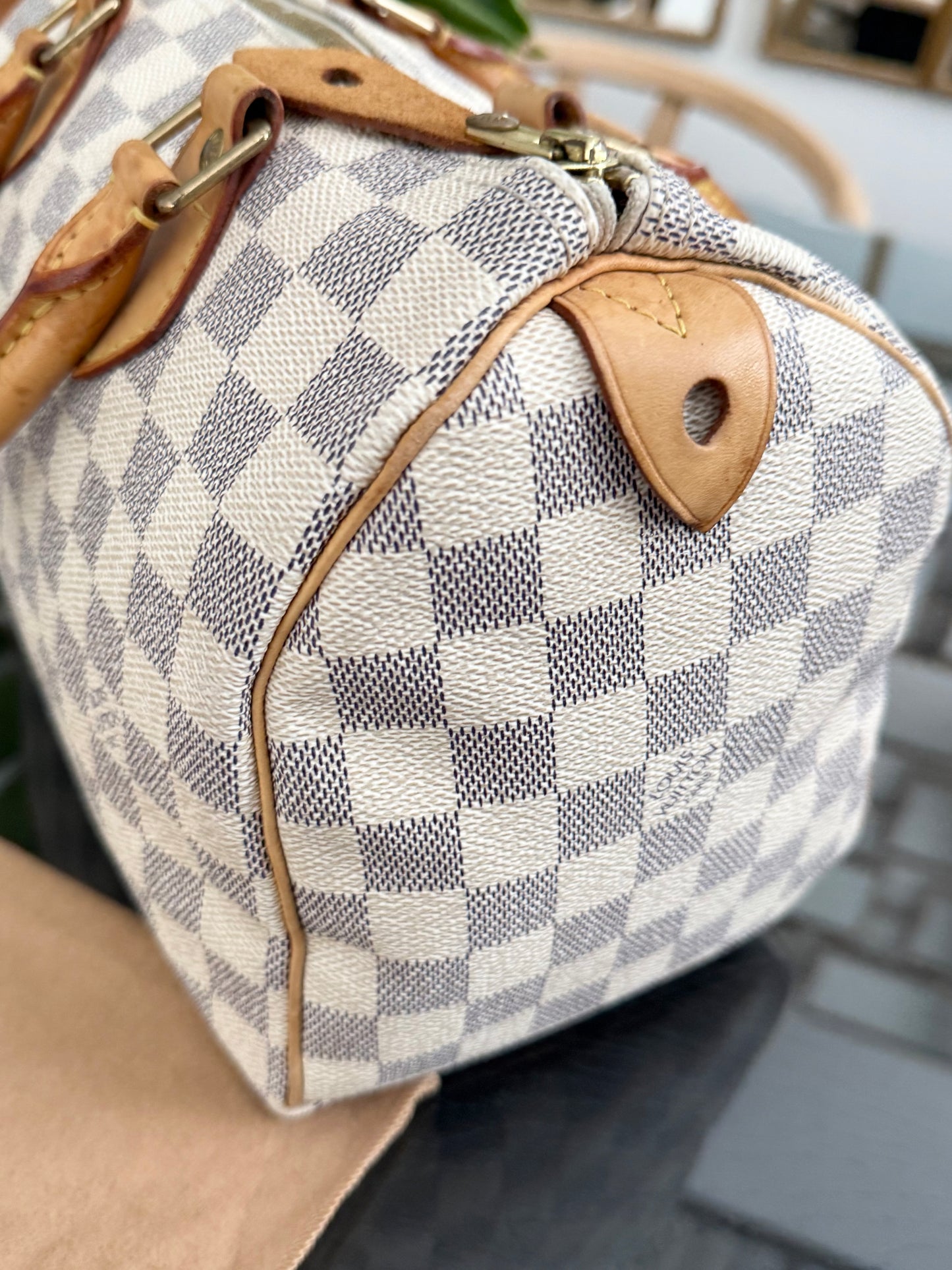 Speedy 25 Azur with Dustbag, insert organizer and twilly
๐๏ธ Year: 2007