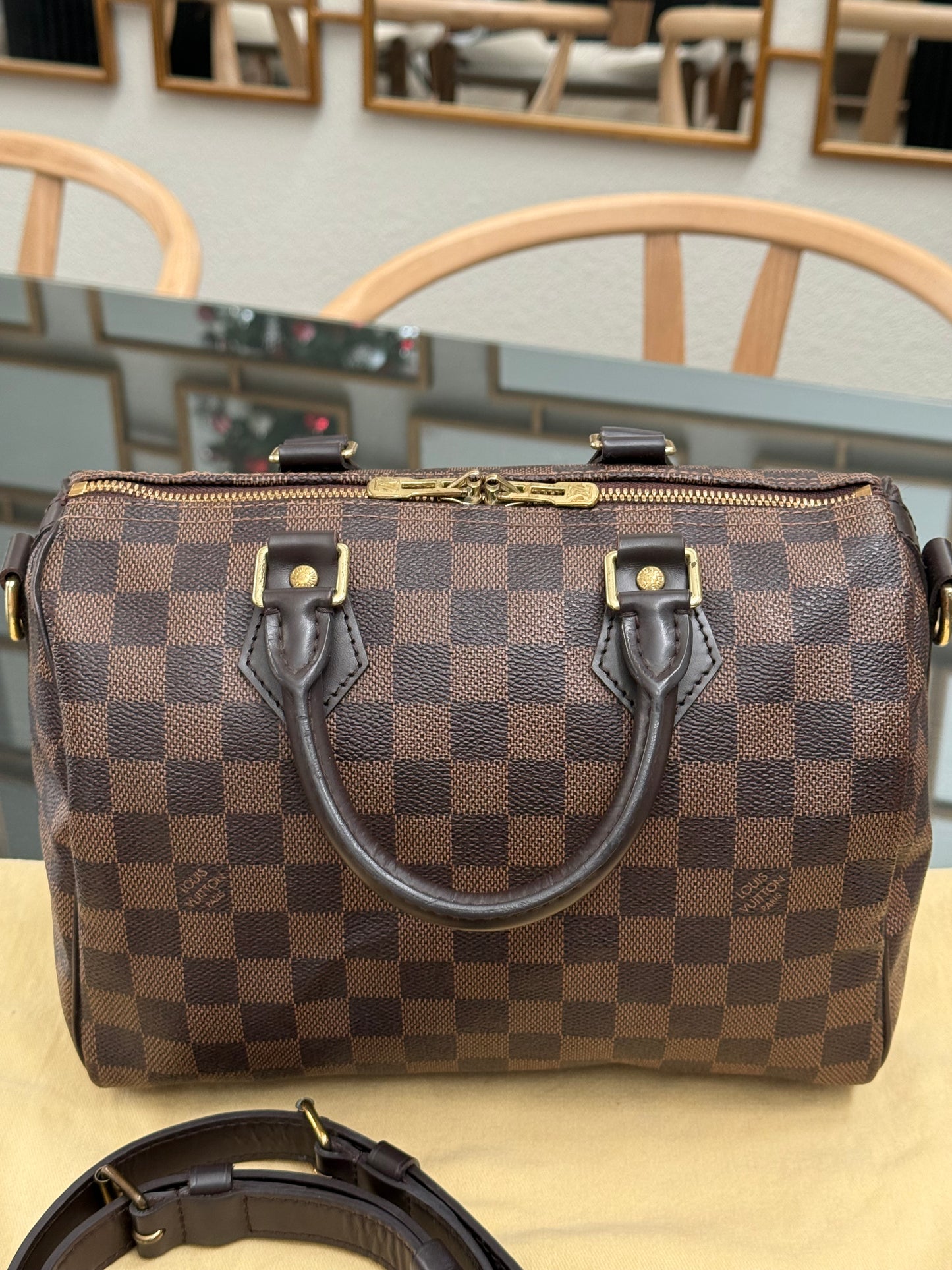 Speedy 25 Bandoulier in DE with π Lock, Key and Dustbag -Year: 2014