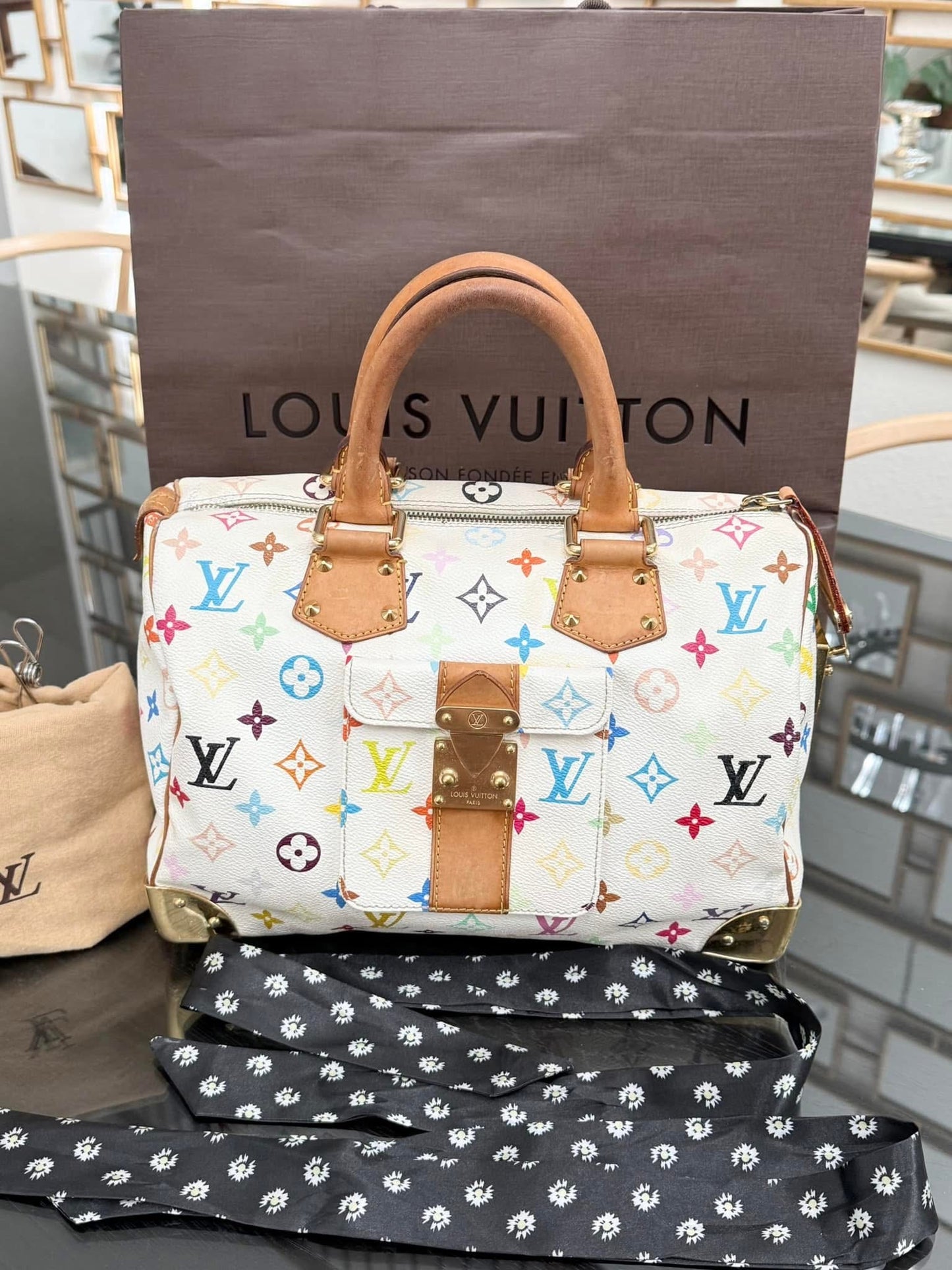 Multicolor Speedy 30 with Dustbag and twilly set π
Year: 2008