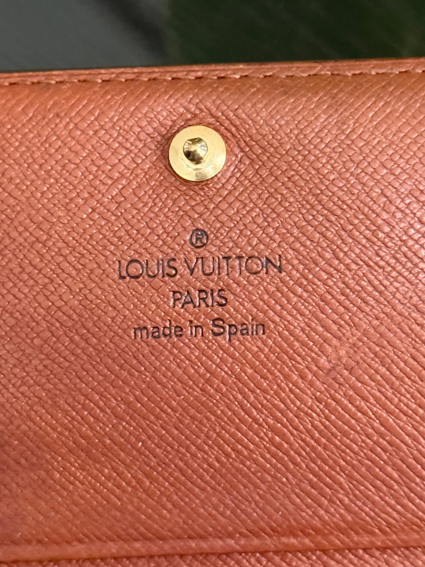 Porte Tressor Wallet in Monogram 🗓️ Year: 1998