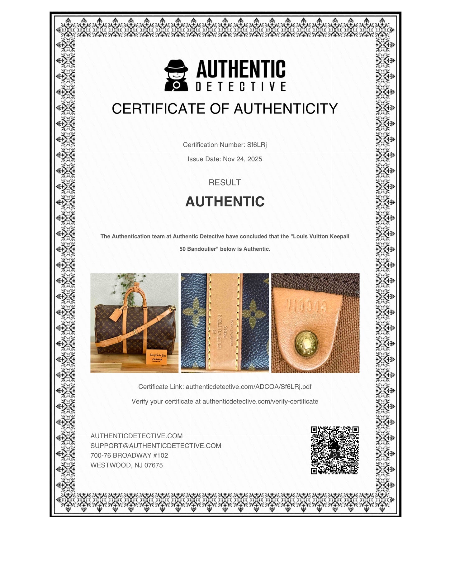 Keepall 50 Bandoulier ๐
Year: 1993