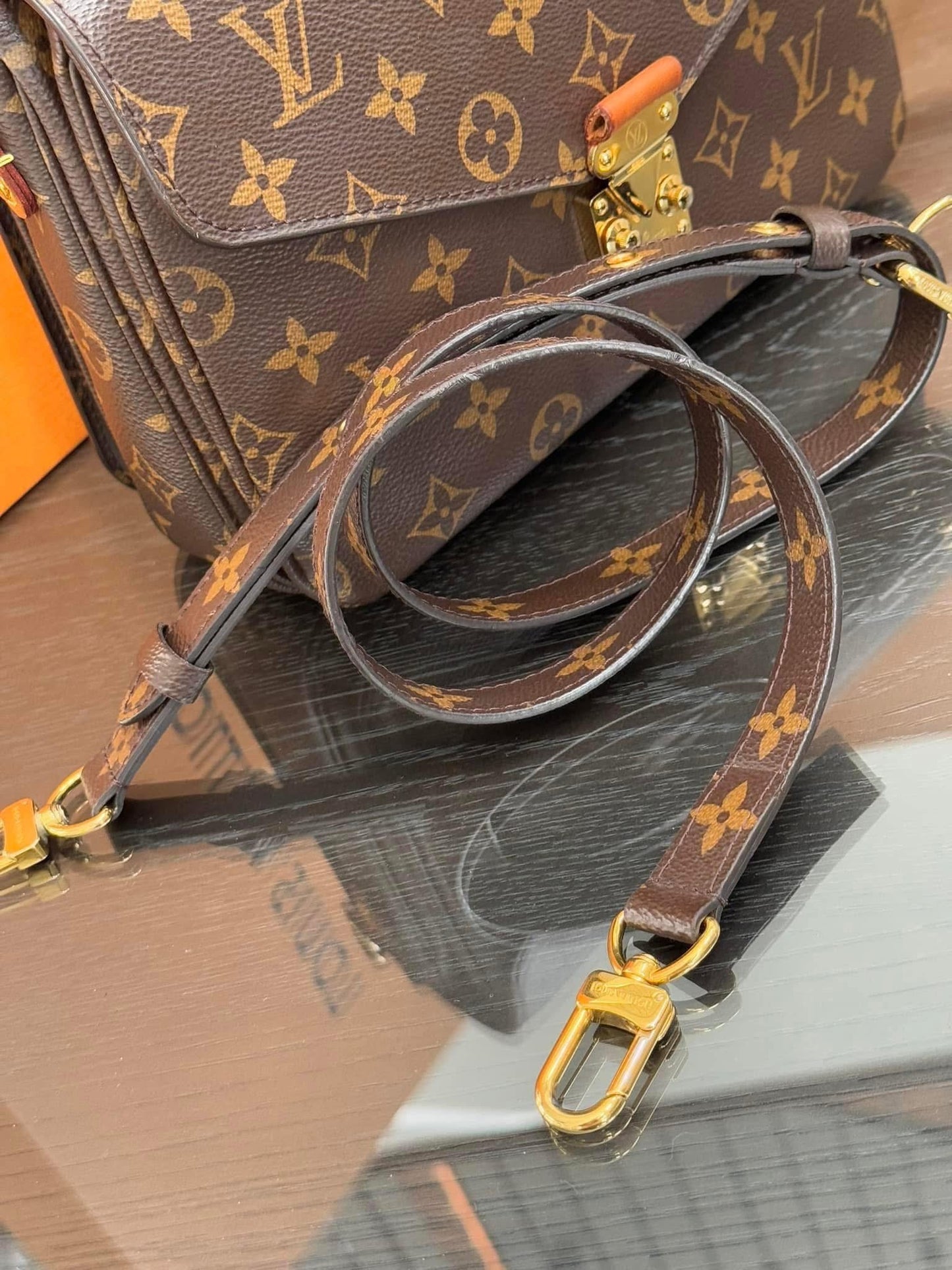 Pochette Metis with Box, Dustbag and Paper bag -Microchip & Authenticed