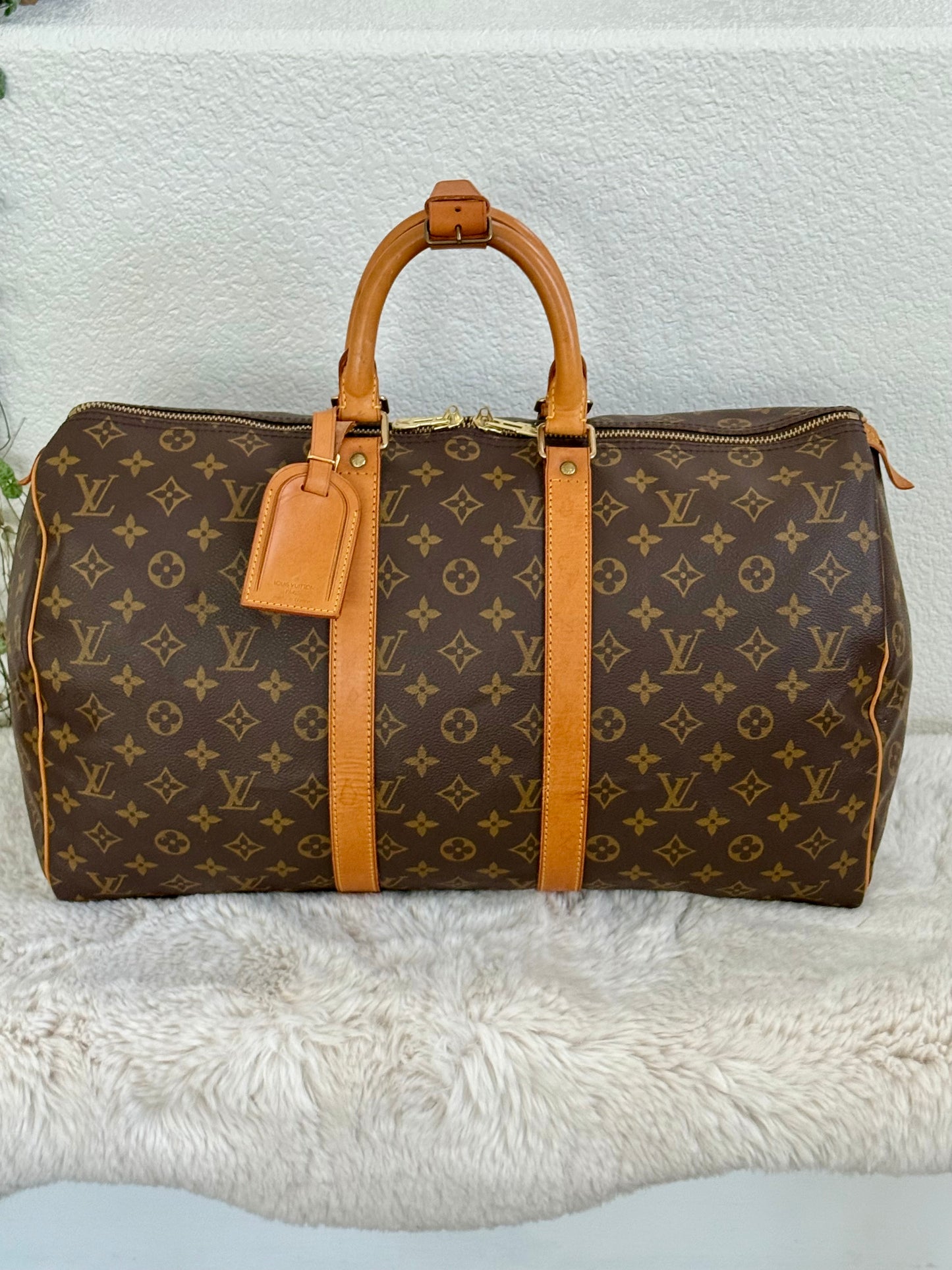 Keepall 45 with luggage tag and Poignet -🗓️ Year 1993
