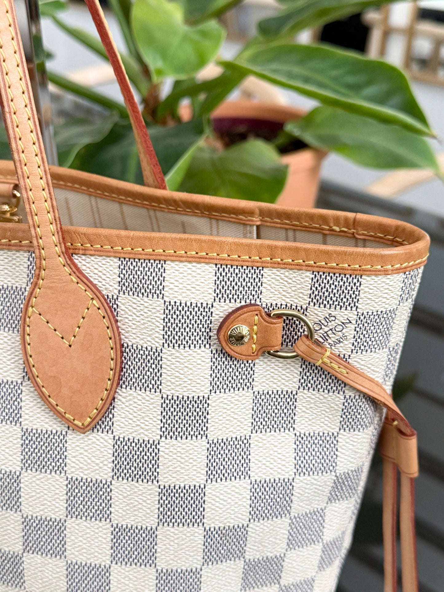 Neverfull PM in Azur with Dustbag and Insert Organizer ๐๏ธ Year: 2012