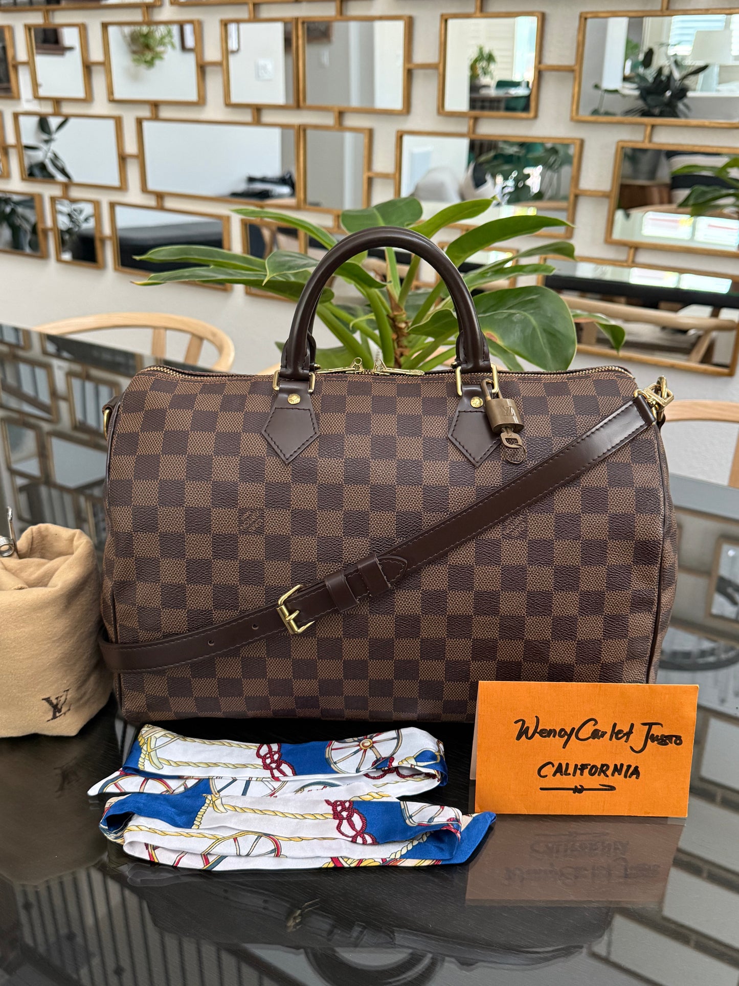 Speedy 35 Bandoulier in DE with lock π key and Dustbag -ποΈ Year: 2012