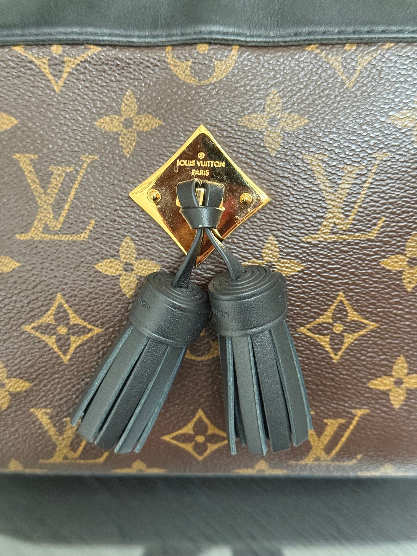 Saintonge Monogram Noir Crossbody -🗓️ Year: 2018
