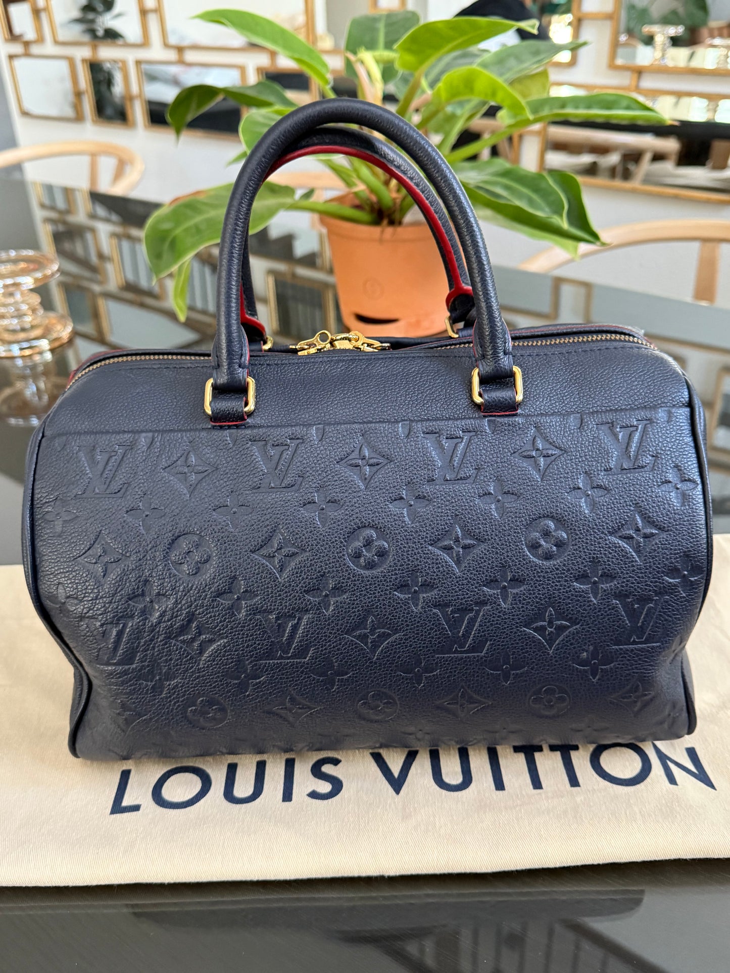 Empreinte Speedy 30 Bandoulier Marine Rouge with Dustbag ๐๏ธ Year: 2016