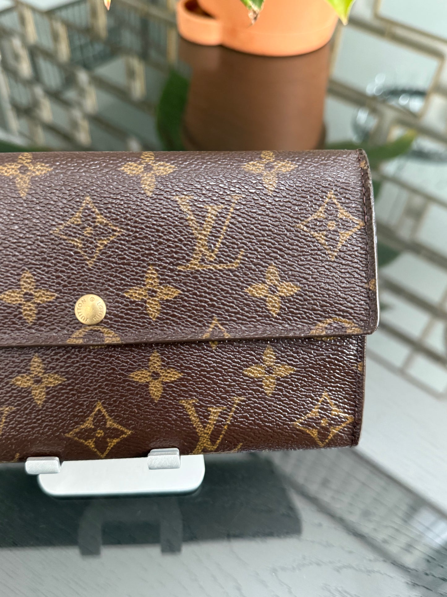 Sarah Wallet in Monogram 2 Cardholders 🗓️ Year: 1999