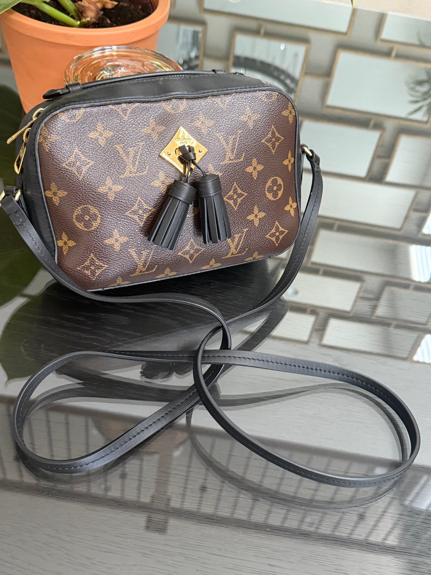 Saintonge Monogram Noir Crossbody -🗓️ Year: 2018