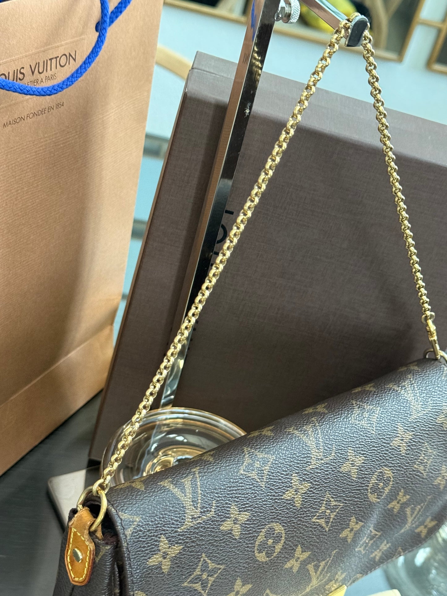 Favorite MM in Monogram with Dustbag, Box and Paper Bag -๐๏ธ Year: 2012