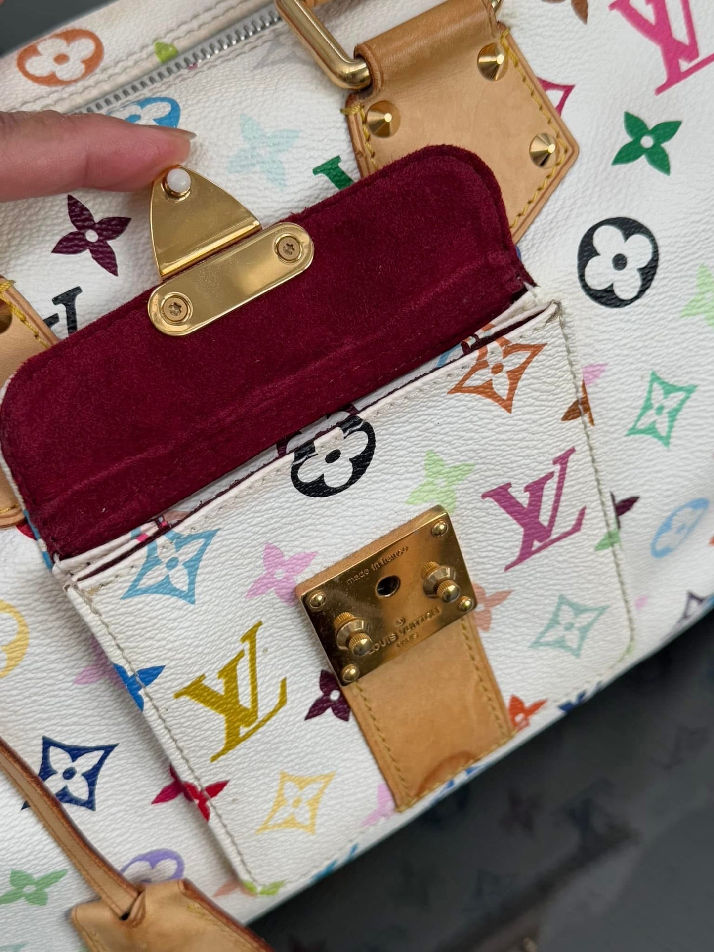 Multicolor Speedy 30 with Dustbag and Insert Organizer π
Year: 2006