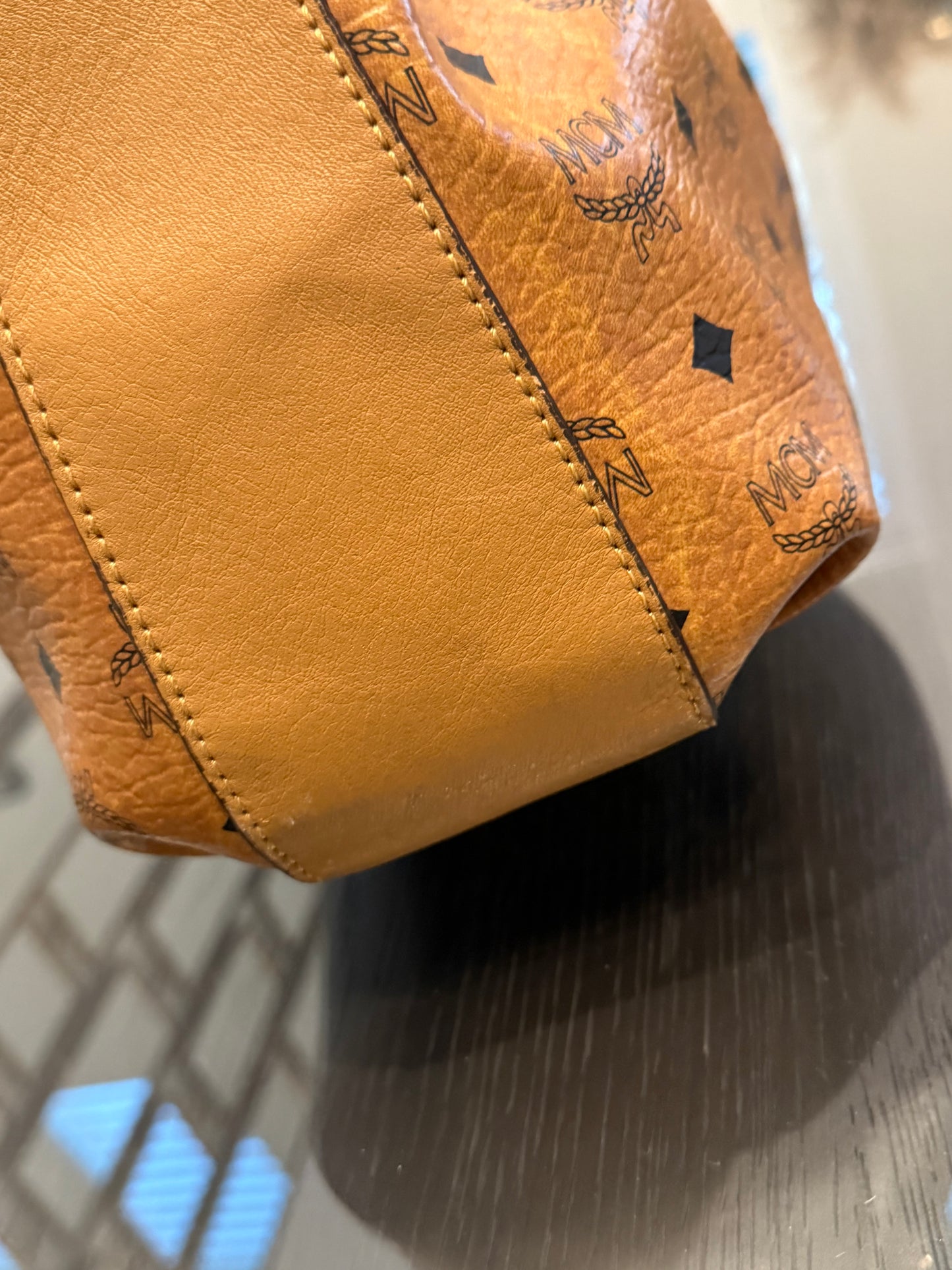 MCM Bucket Bag (No Strap)
