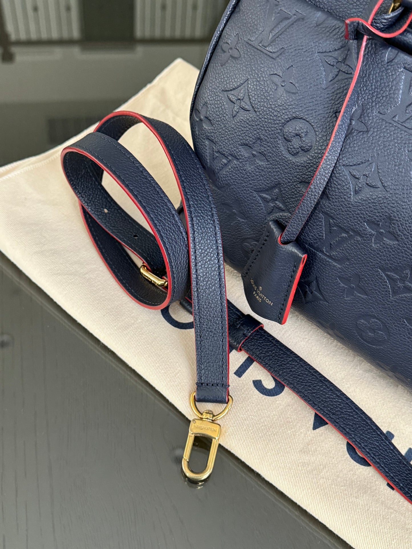 Empreinte Speedy 30 Bandoulier Marine Rouge with Dustbag ๐๏ธ Year: 2016