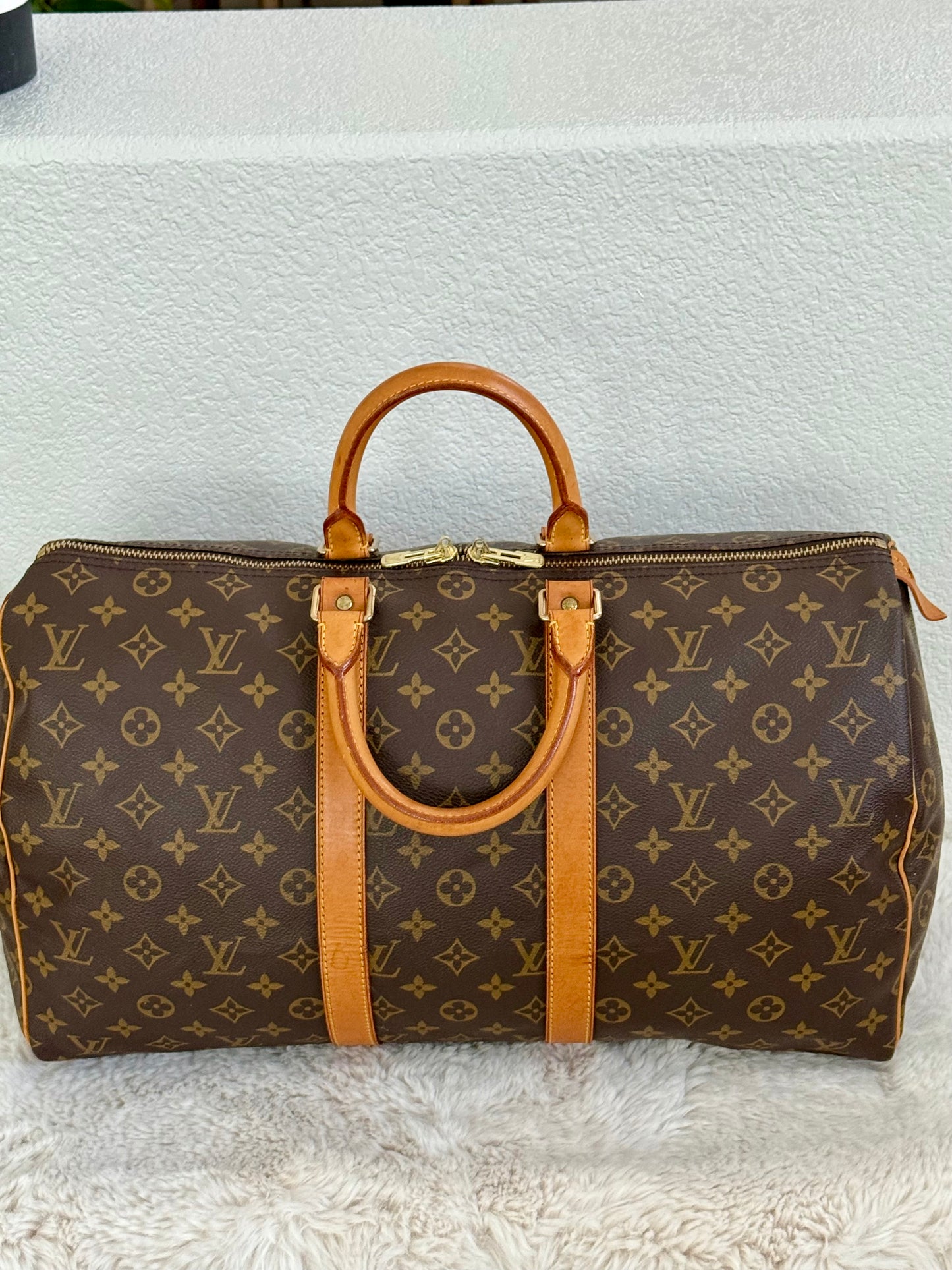Keepall 45 with luggage tag and Poignet -🗓️ Year 1993