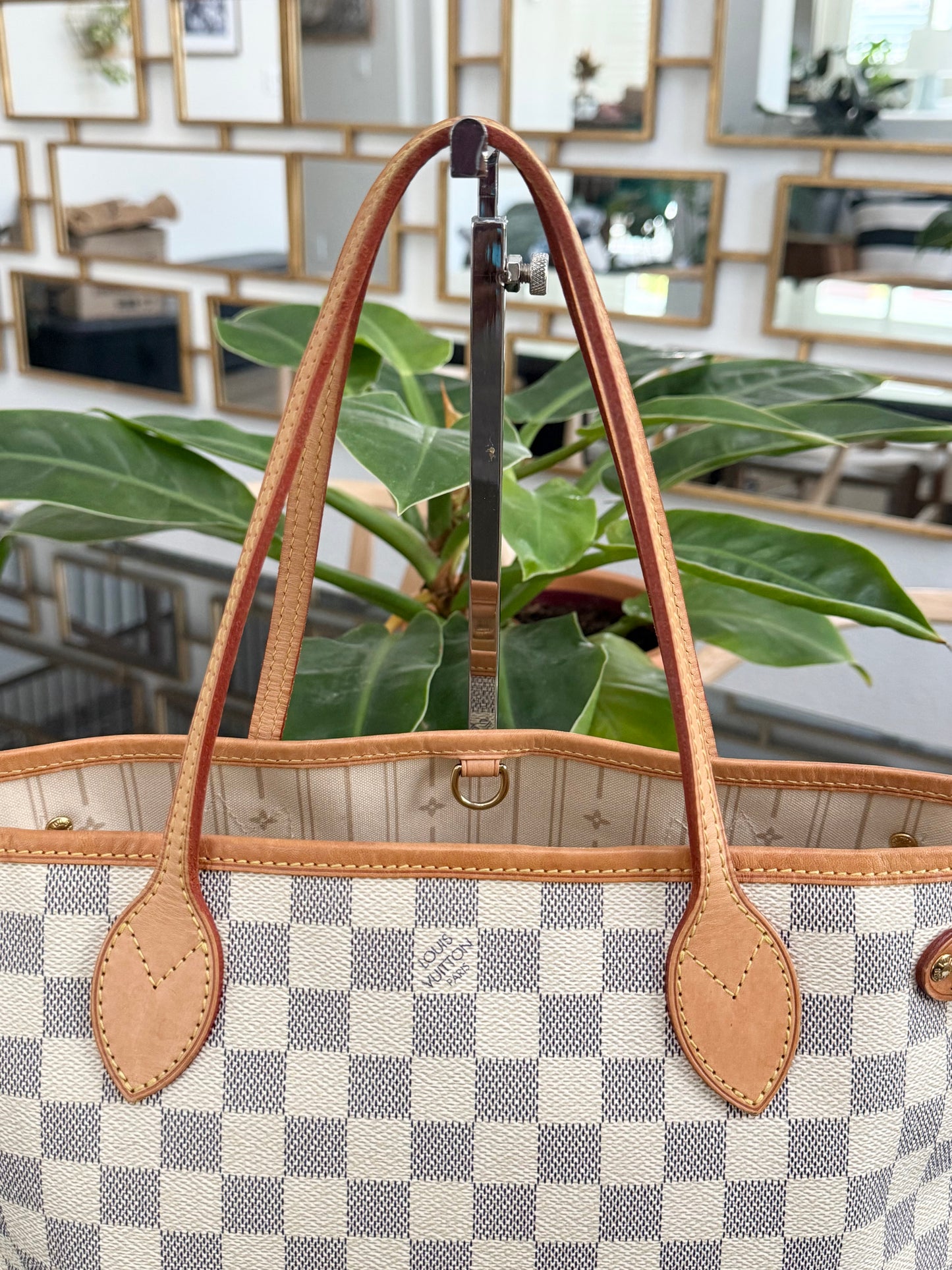 Neverfull PM in Azur with Dustbag and Insert Organizer ๐๏ธ Year: 2012