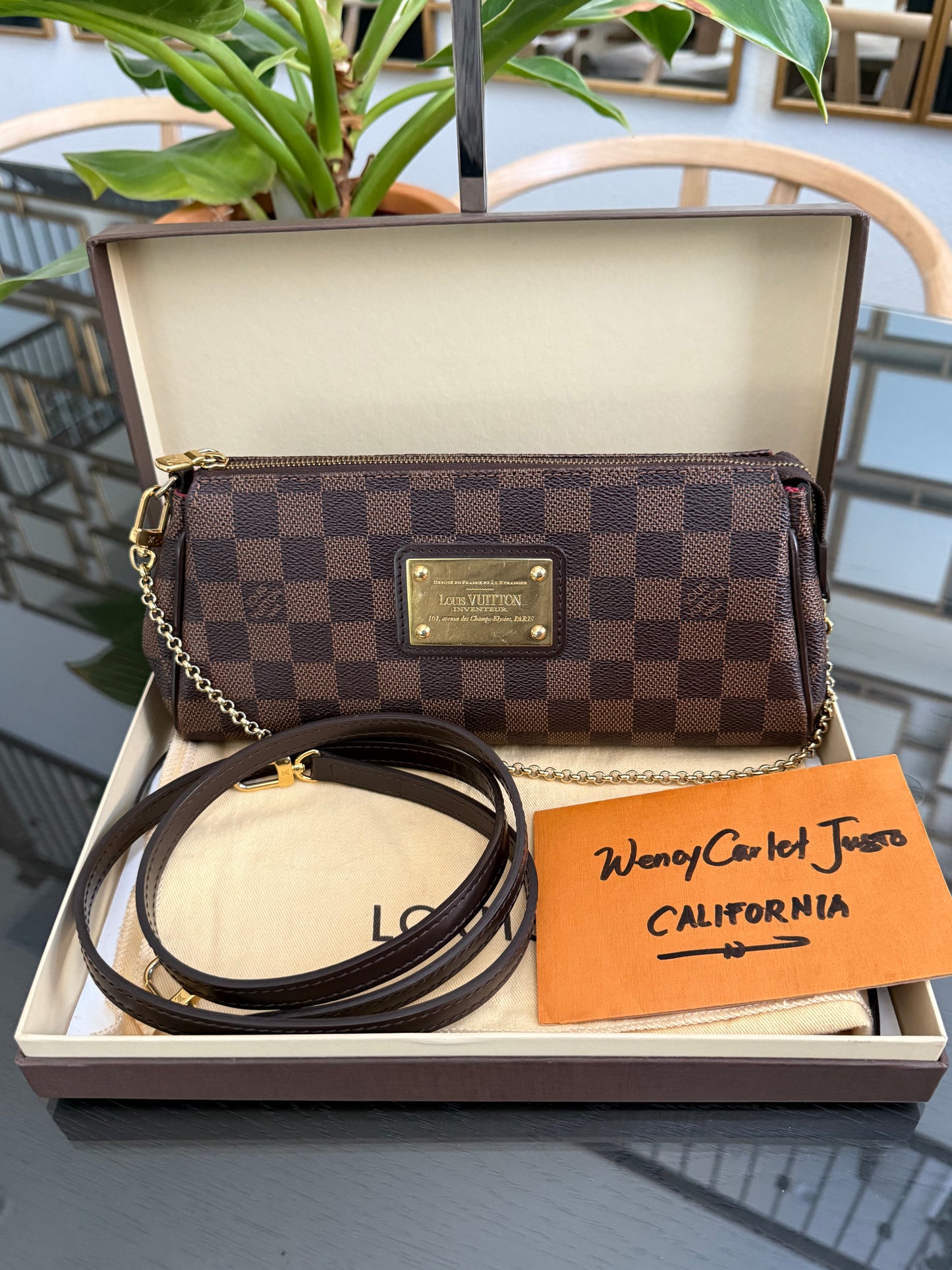 Eva Clutch in DE with Dustbag,Box and Paper bag -๐๏ธ Year: 2015