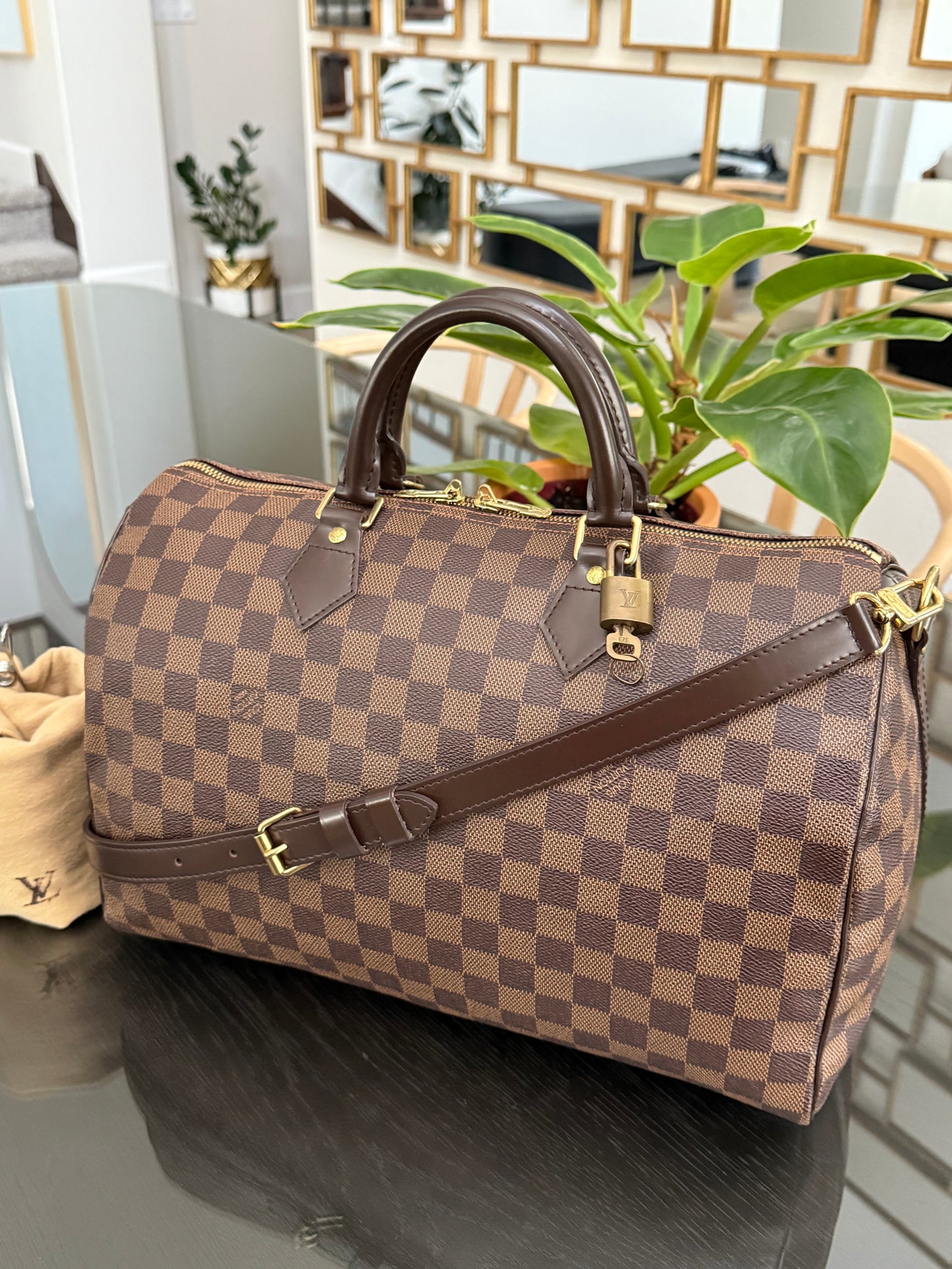 Speedy 35 Bandoulier in DE with lock π key and Dustbag -ποΈ Year: 2012