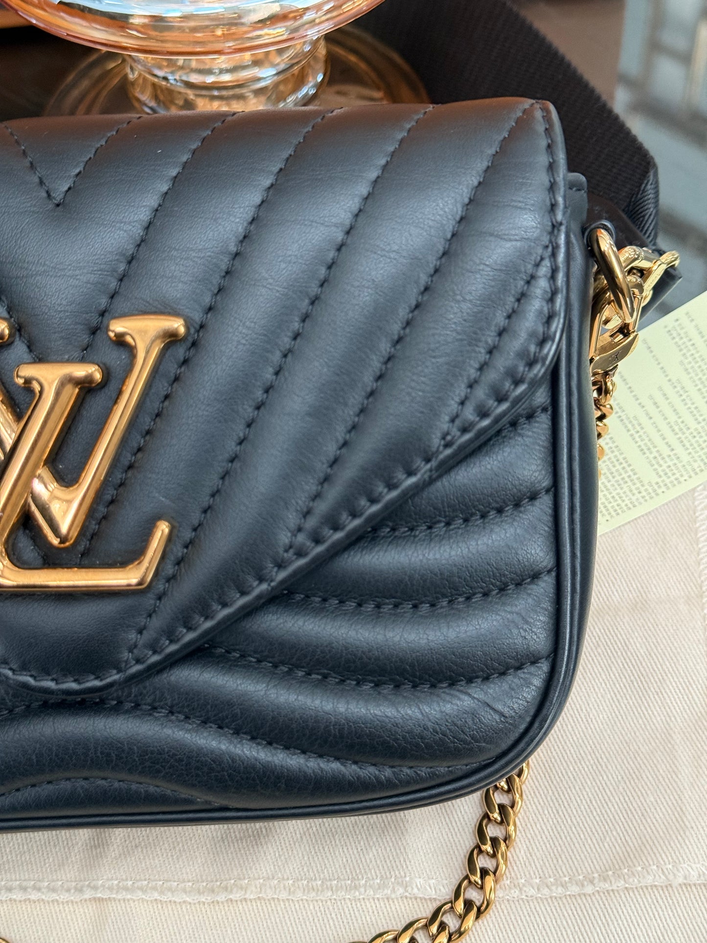 Multi Pochette New Wave Noir with Box, Dustbag and Paper bag