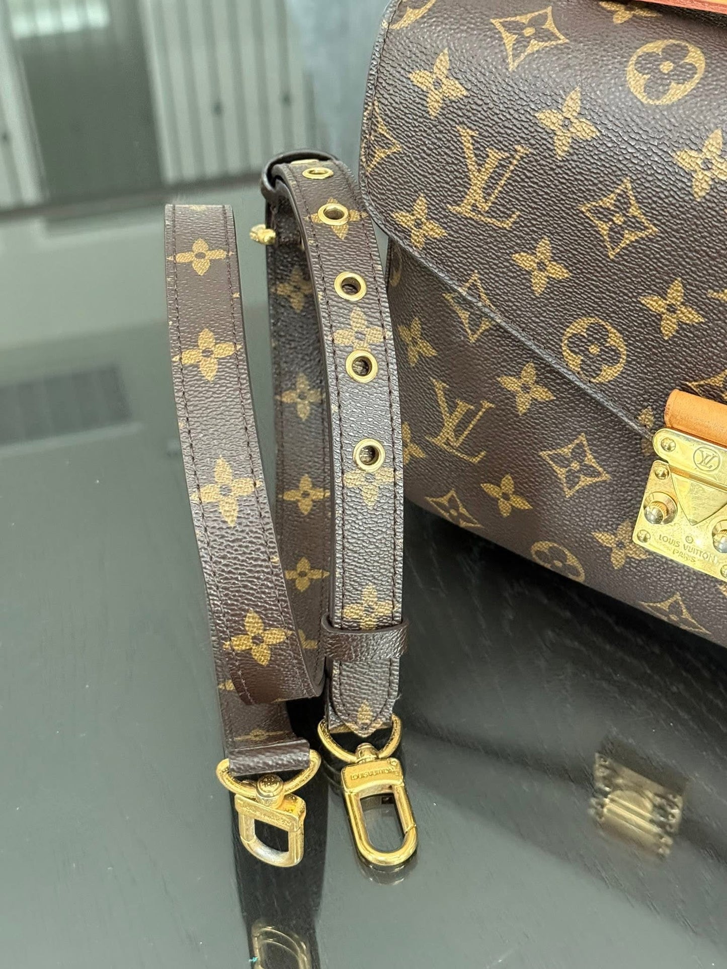 Pochette Metis in Monogram with Box, Dustbag, Insert organizer and Paper bag ๐๏ธ Year 2014