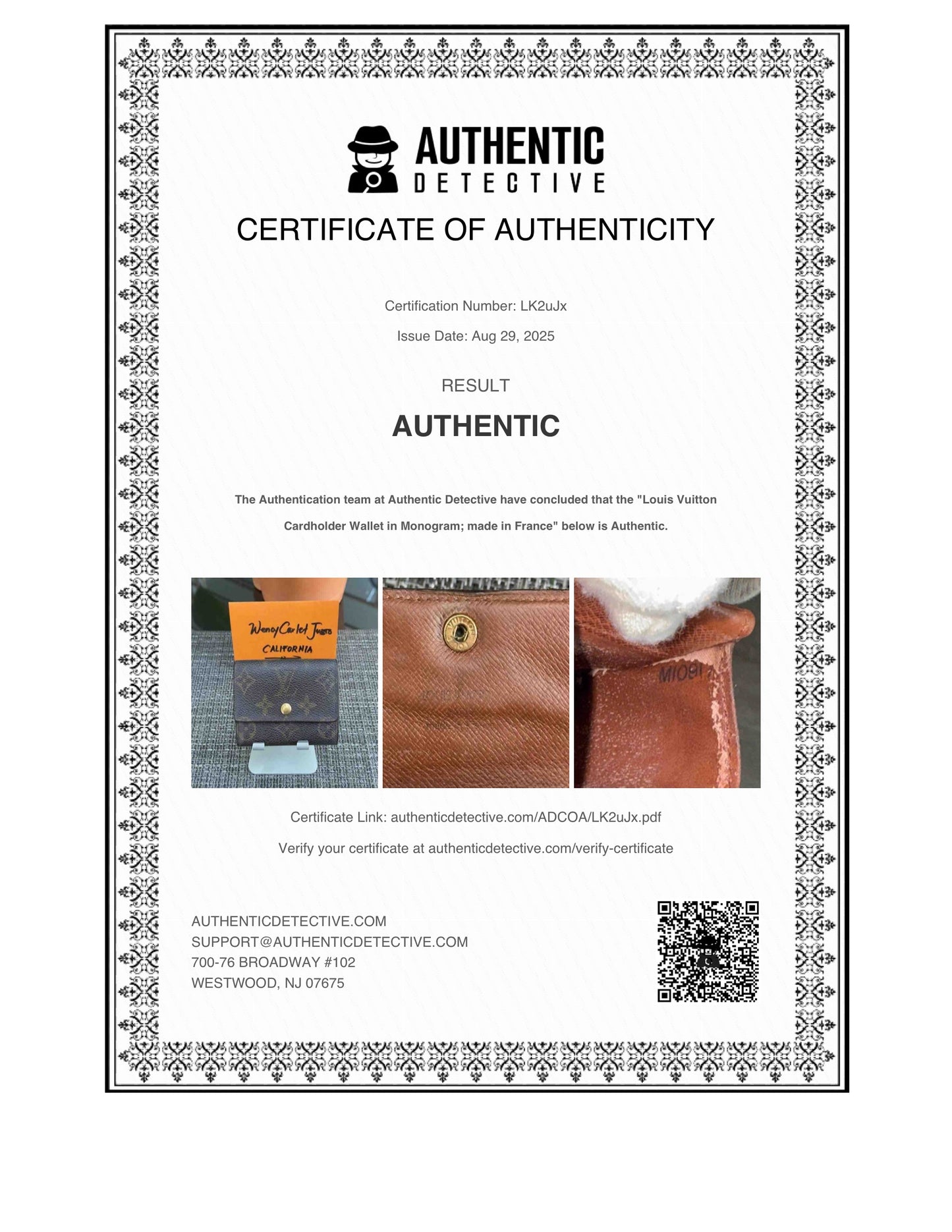 Cardholder Compact Wallet ๐๏ธ Year: 1997