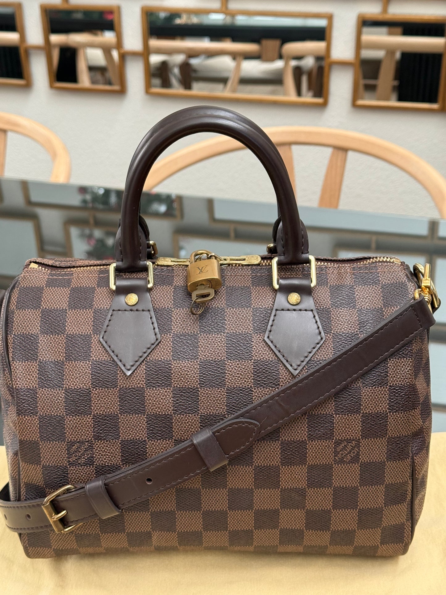 Speedy 25 Bandoulier in DE with π Lock, Key and Dustbag -Year: 2014