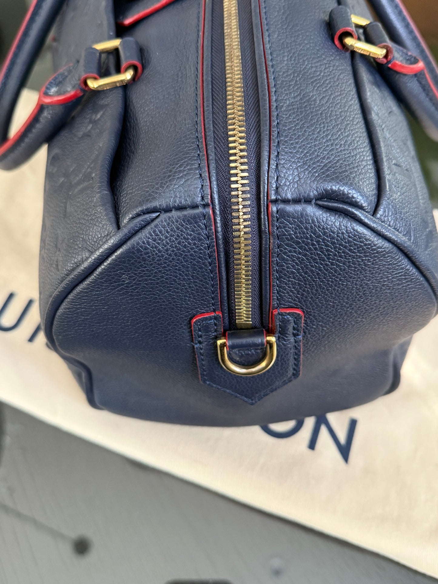 Empreinte Speedy 30 Bandoulier Marine Rouge with Dustbag ๐๏ธ Year: 2016