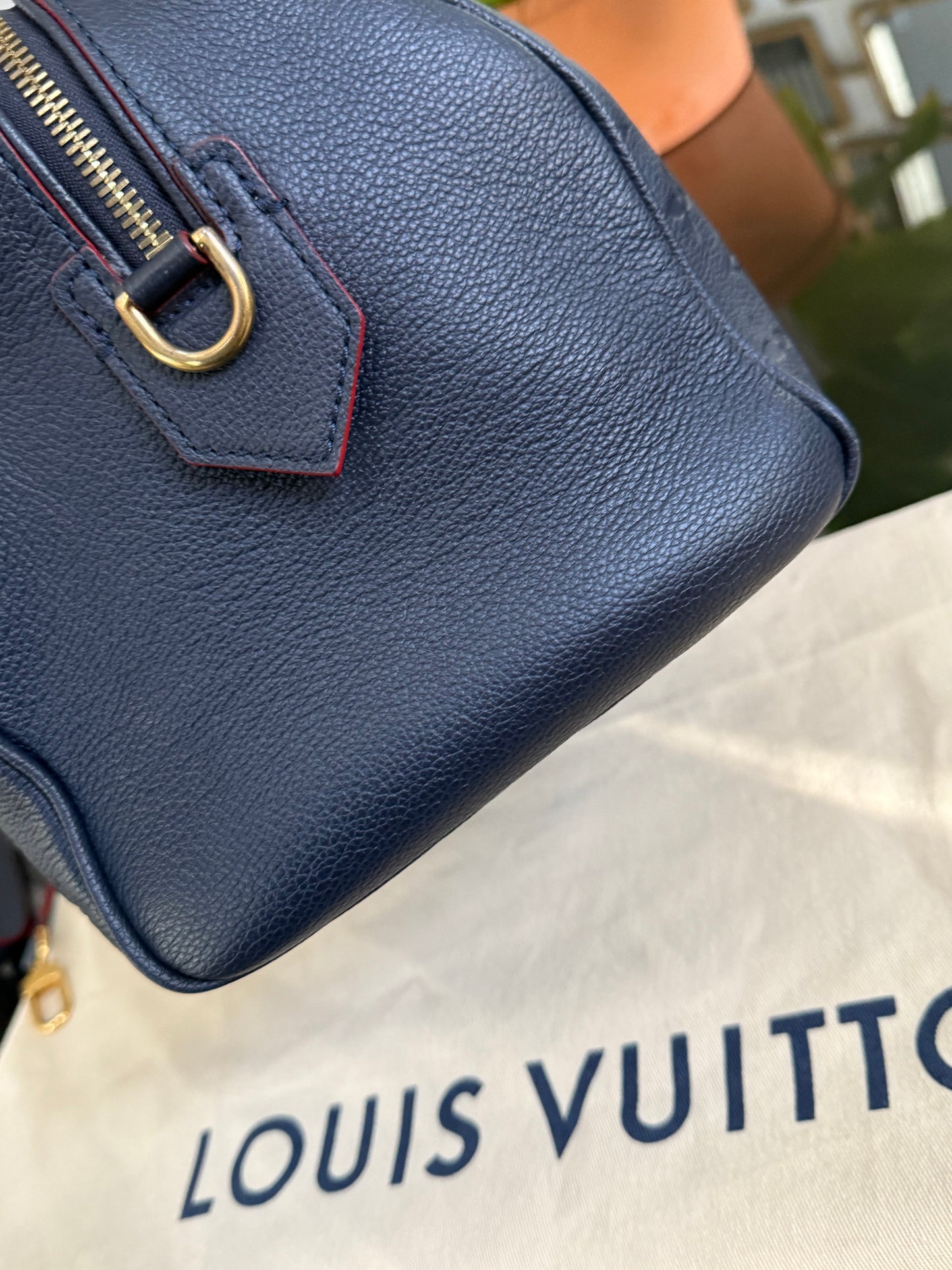 Empreinte Speedy 30 Bandoulier Marine Rouge with Dustbag ๐๏ธ Year: 2016
