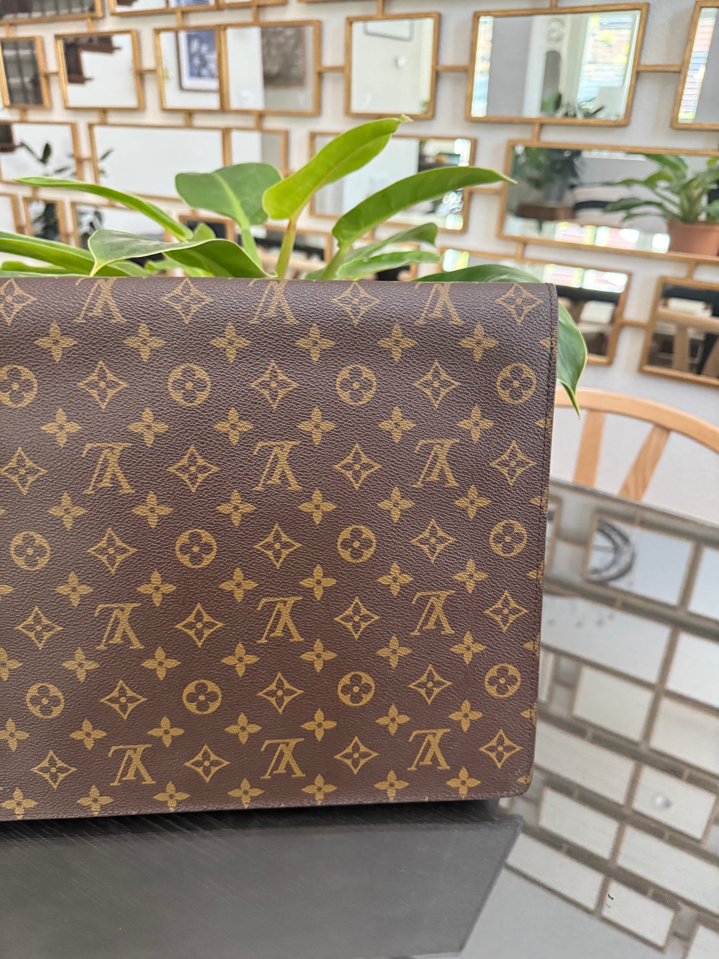 Monogram Porte Document Senateur Bag ๐๏ธ Year: 1990