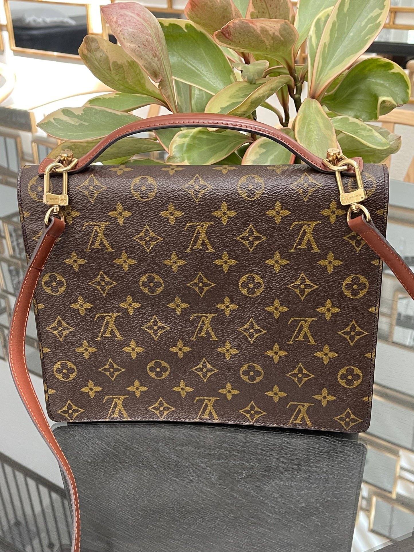 Monceau 28 Crossbody 2 Way Bag - Year: 1995