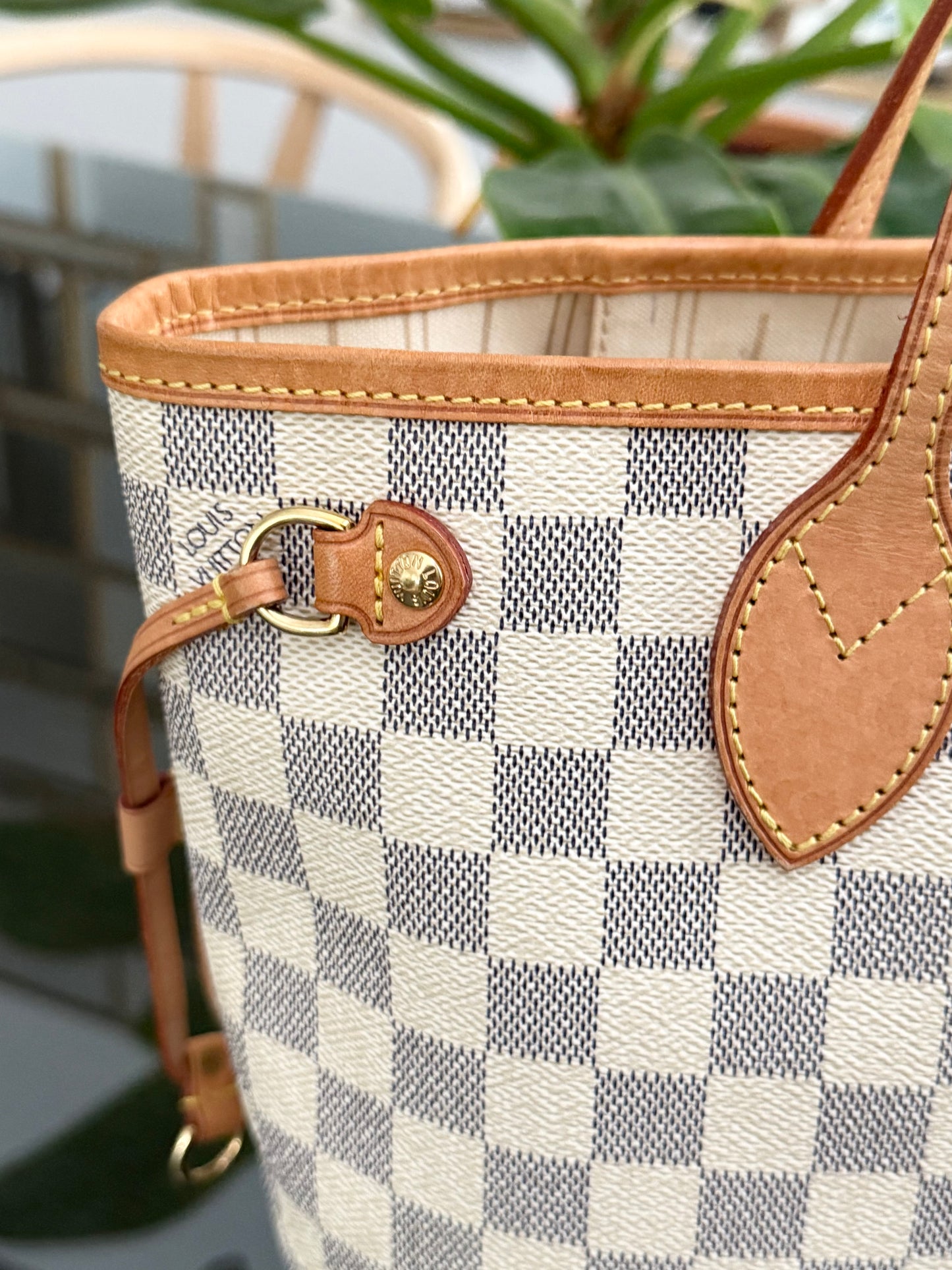 Neverfull PM in Azur with Dustbag and Insert Organizer ๐๏ธ Year: 2012