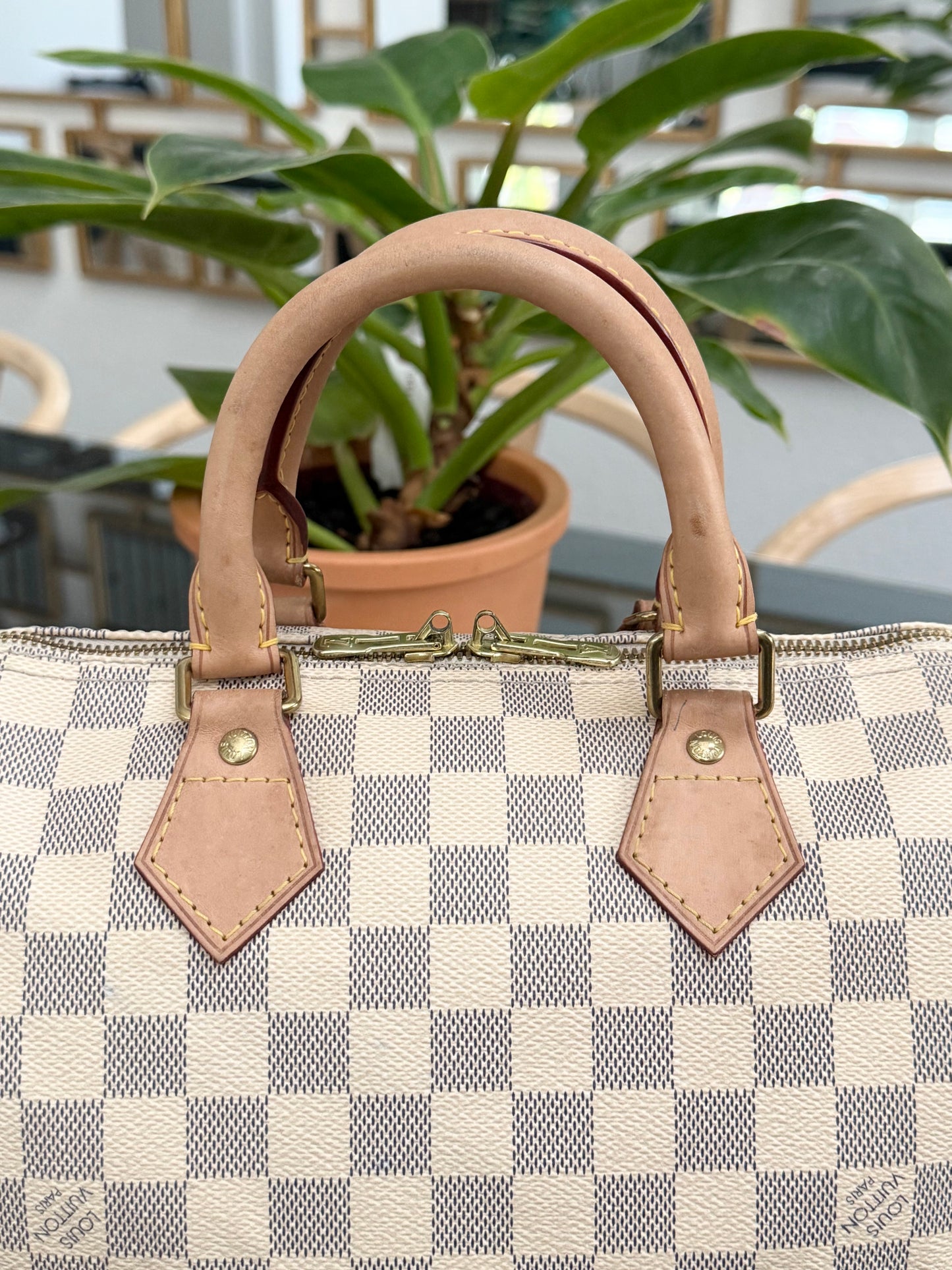 Speedy 25 Bandoulier in Azur with Strap, lock π keys, Dustbag and Insert Organizer ποΈ Year 2013