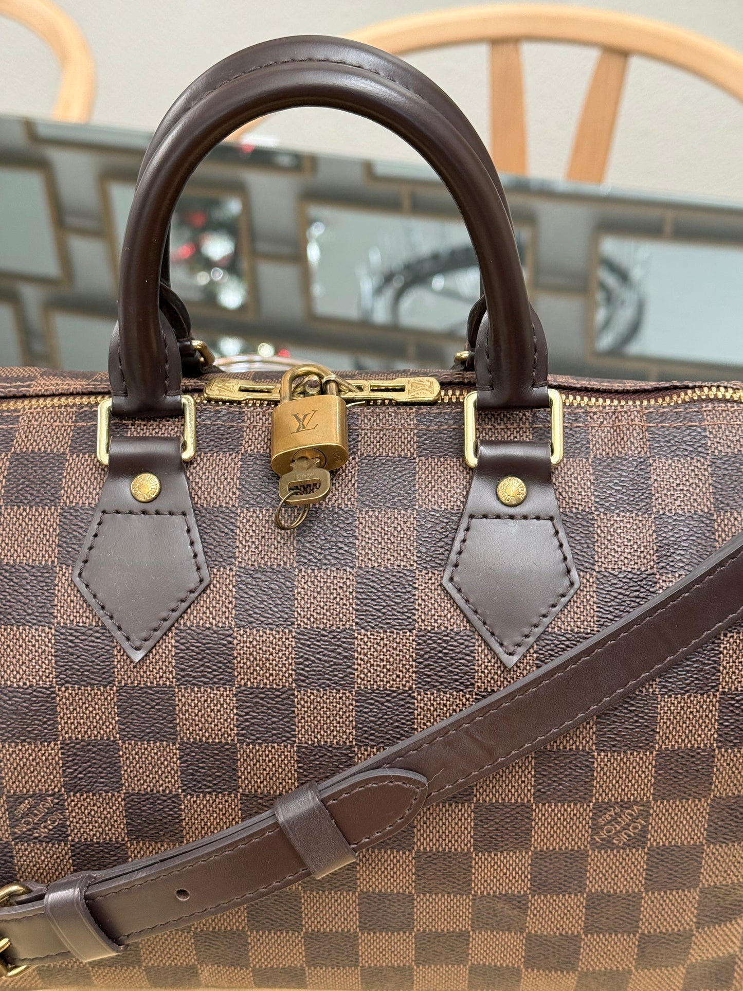 Speedy 25 Bandoulier in DE with π Lock, Key and Dustbag -Year: 2014