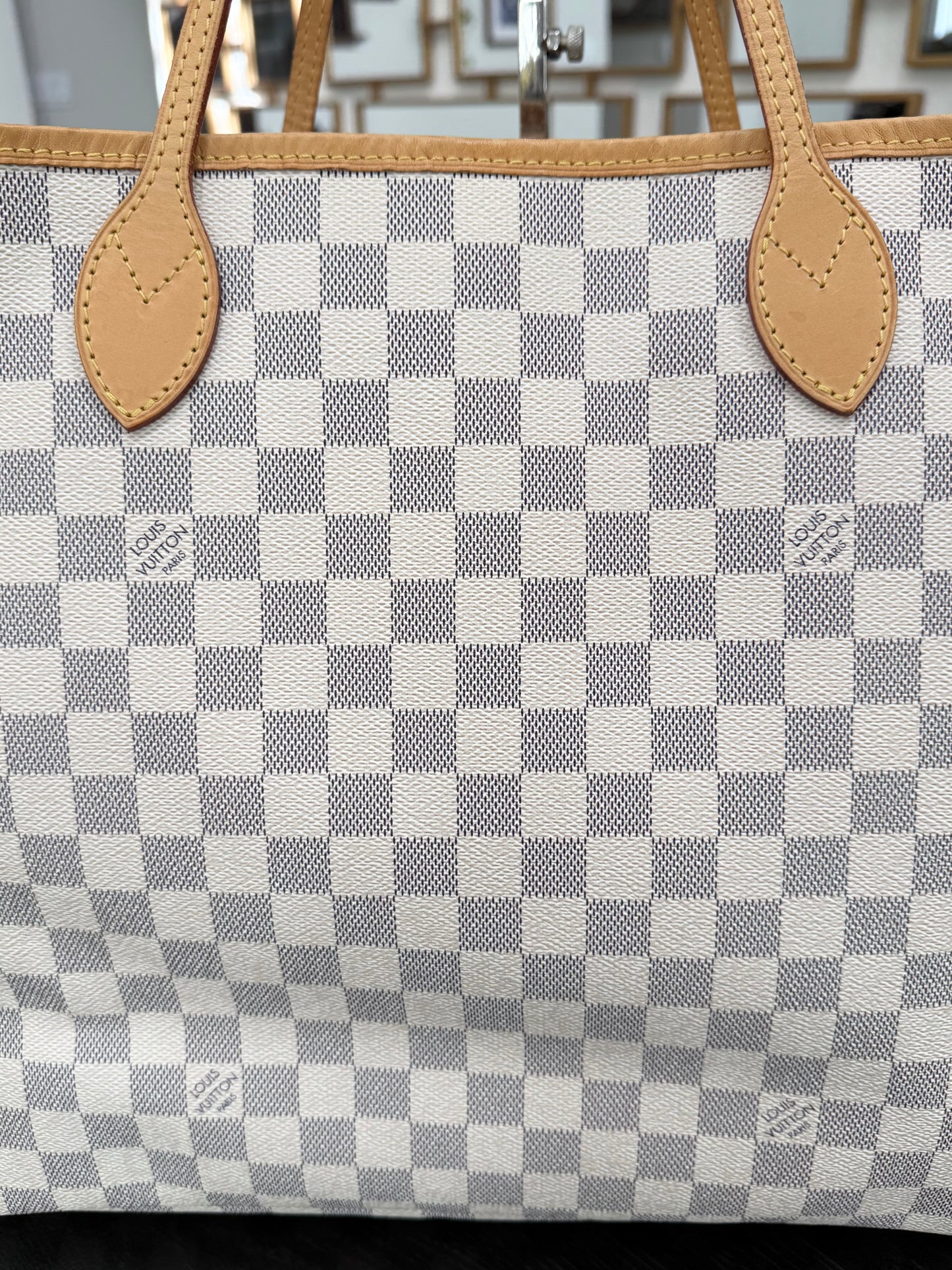 Neverfull GM Azur with Dustbag and Insert Organizer -๐๏ธ Year: 2012