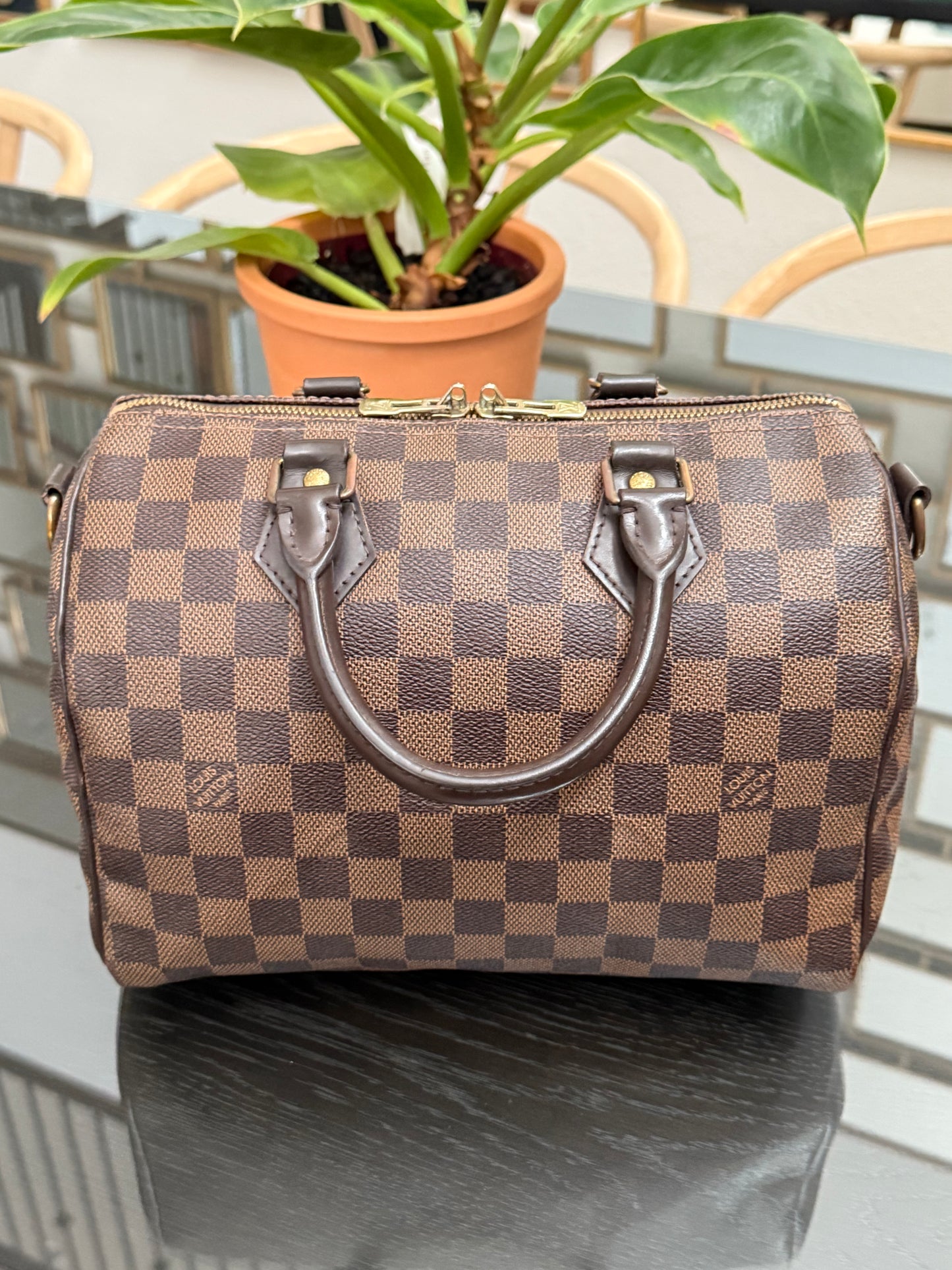 Speedy 25 Bandoulier in DE with Dustbag and Insert Organizer -🗓️ Year: 2013