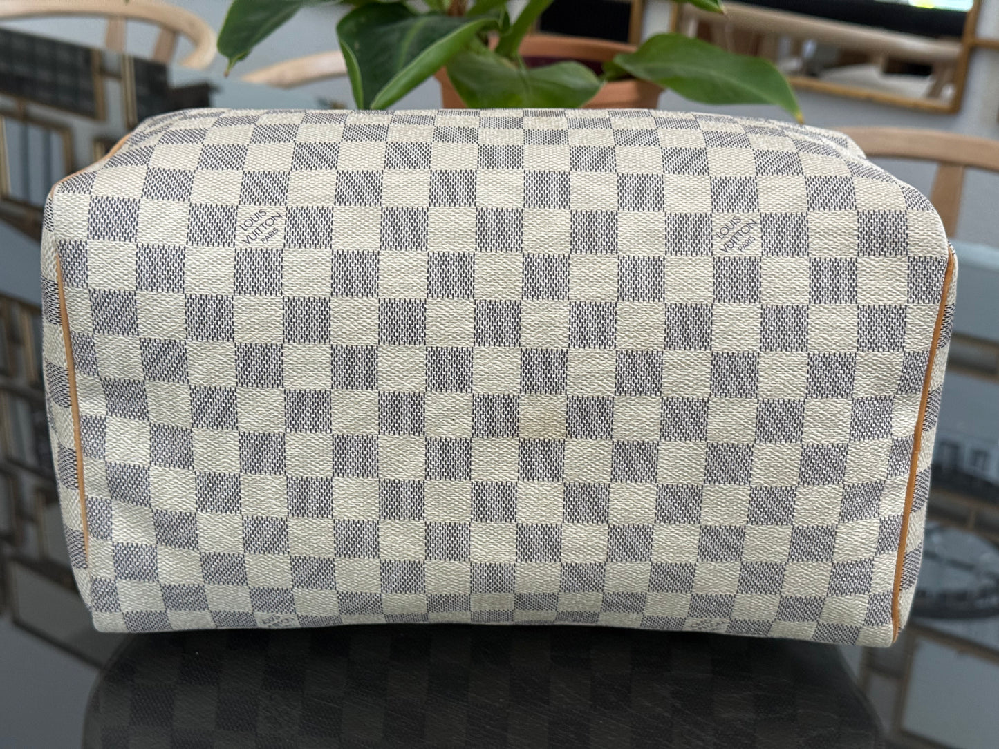 Speedy 30 in Damier Azur with lock π key, Dustbag and Insert Organizer -ποΈ Year 2007