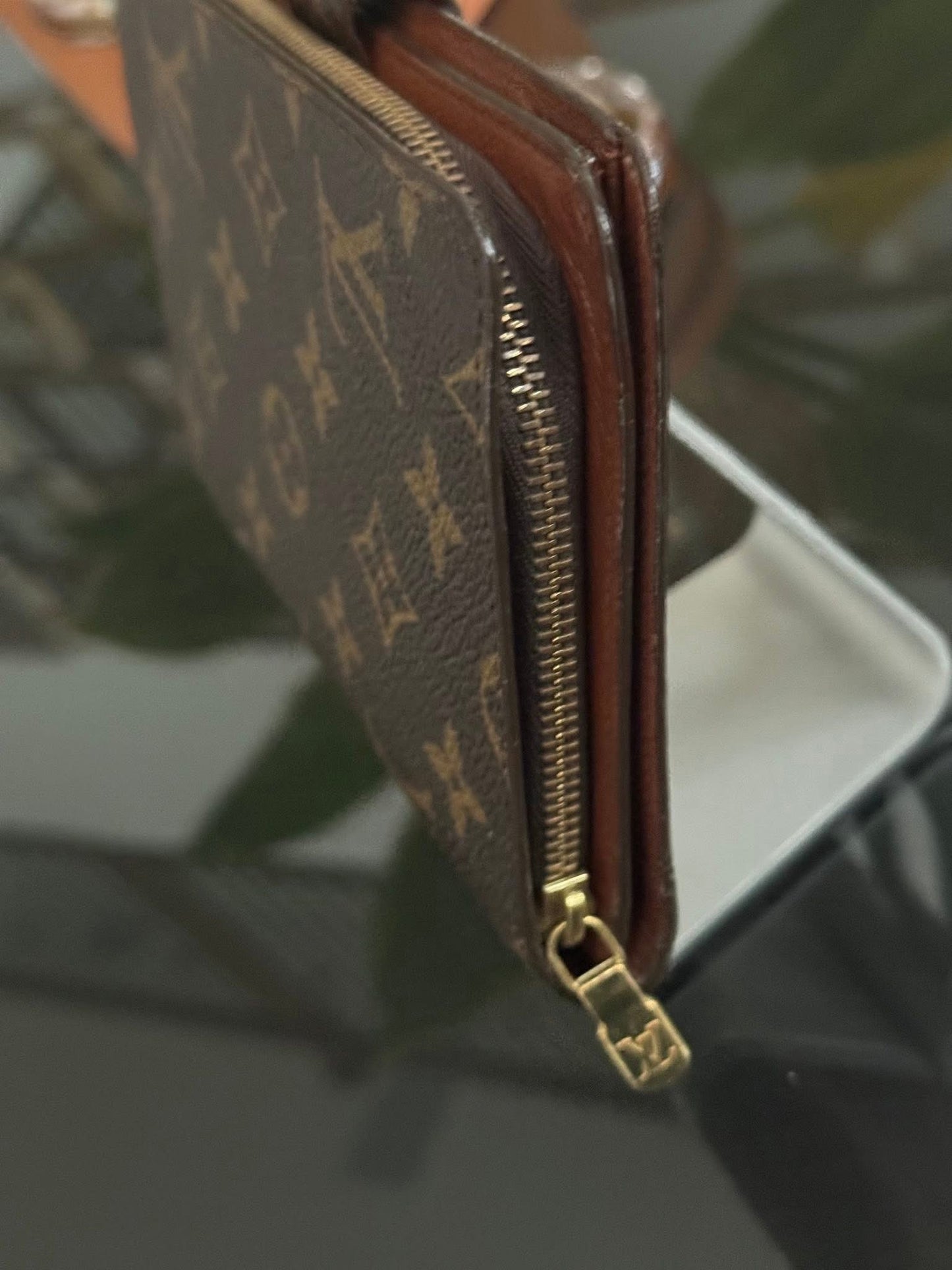 Monogram Papier Zip Passport Wallet ๐๏ธ Year: 1997