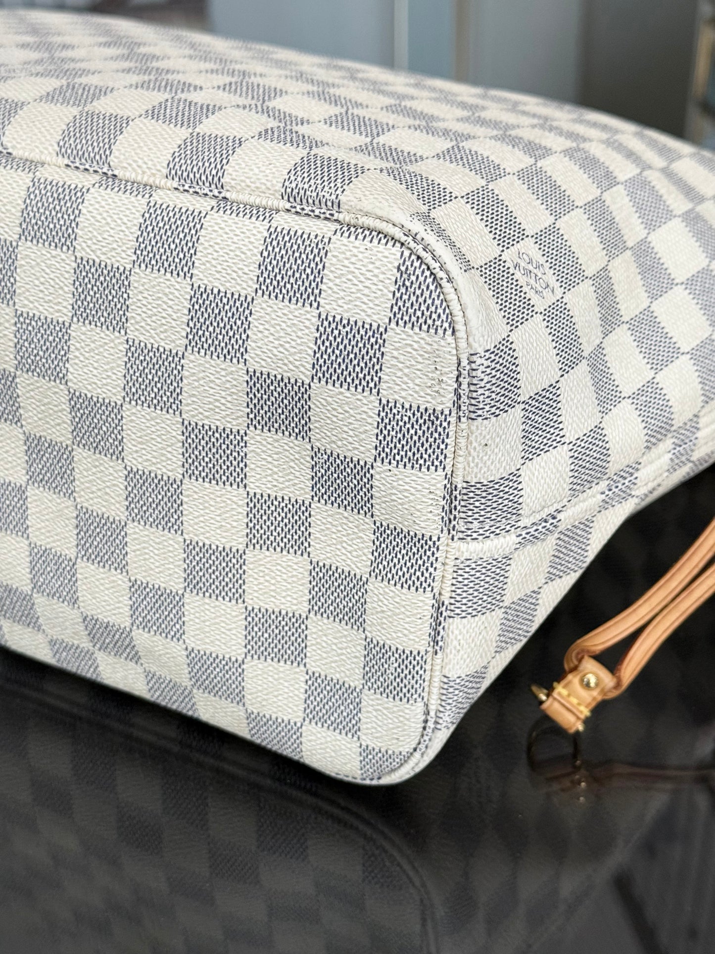 Neverfull MM in Azur with Insert Organizer ๐๏ธ Year: 2009