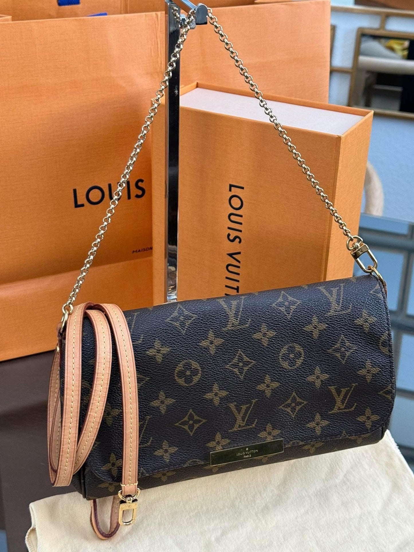 Favorite MM in Monogram with Dustbag, Box and Paper Bag -ποΈ Year: 2018