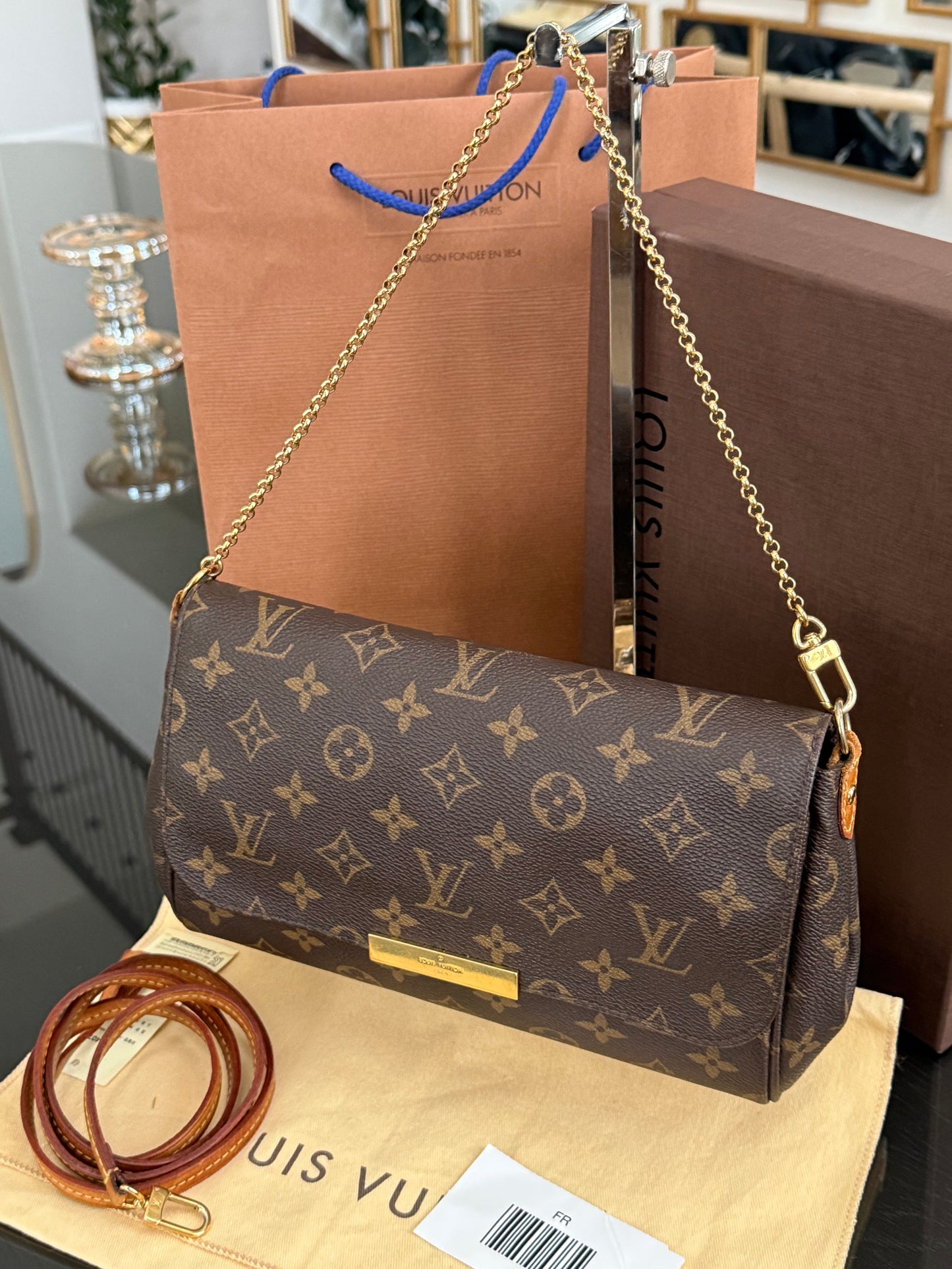 Favorite MM in Monogram with Dustbag, Box and Paper Bag -๐๏ธ Year: 2012