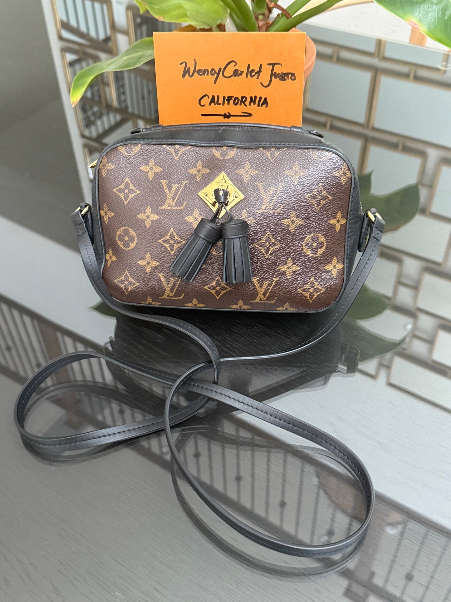 Saintonge Monogram Noir Crossbody -🗓️ Year: 2018