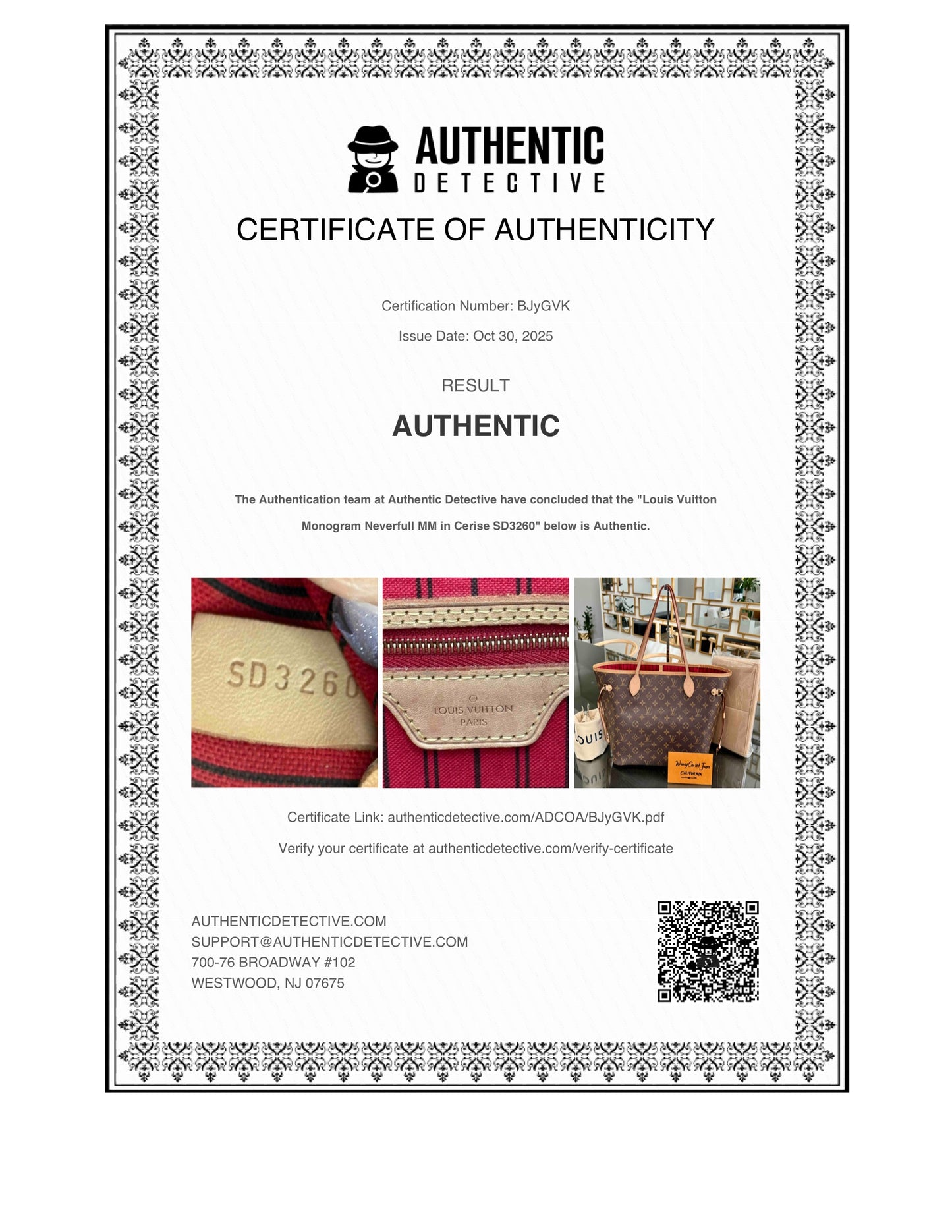 Neverfull MM Monogram in Cerise interior with Dustbag and Insert Organizer ๐
Year: 2020