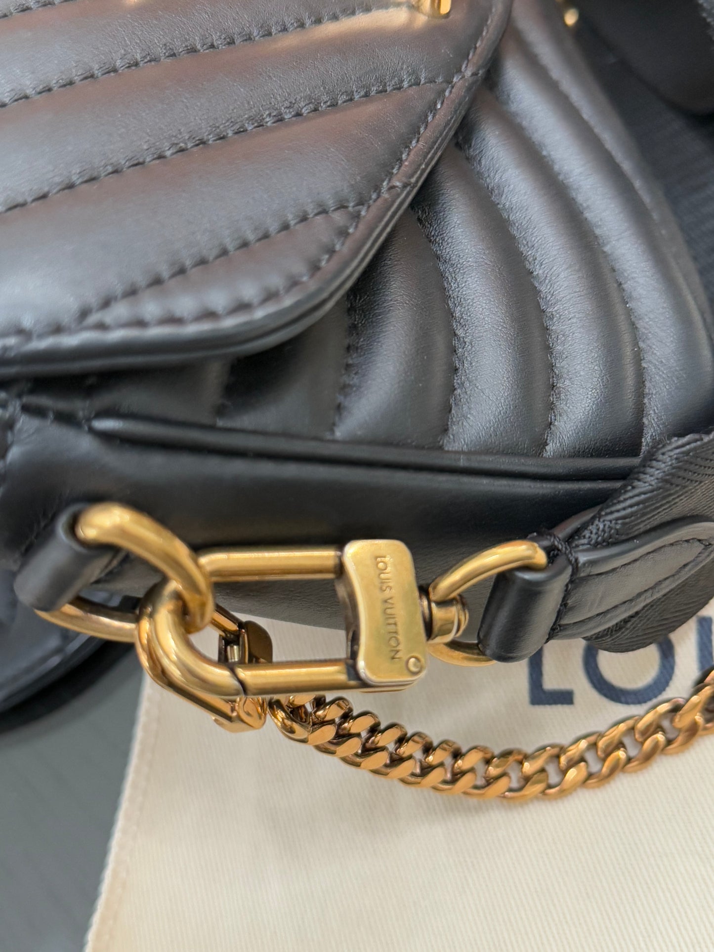 Multi Pochette New Wave Noir with Box, Dustbag and Paper bag -Microchip & Authenticed