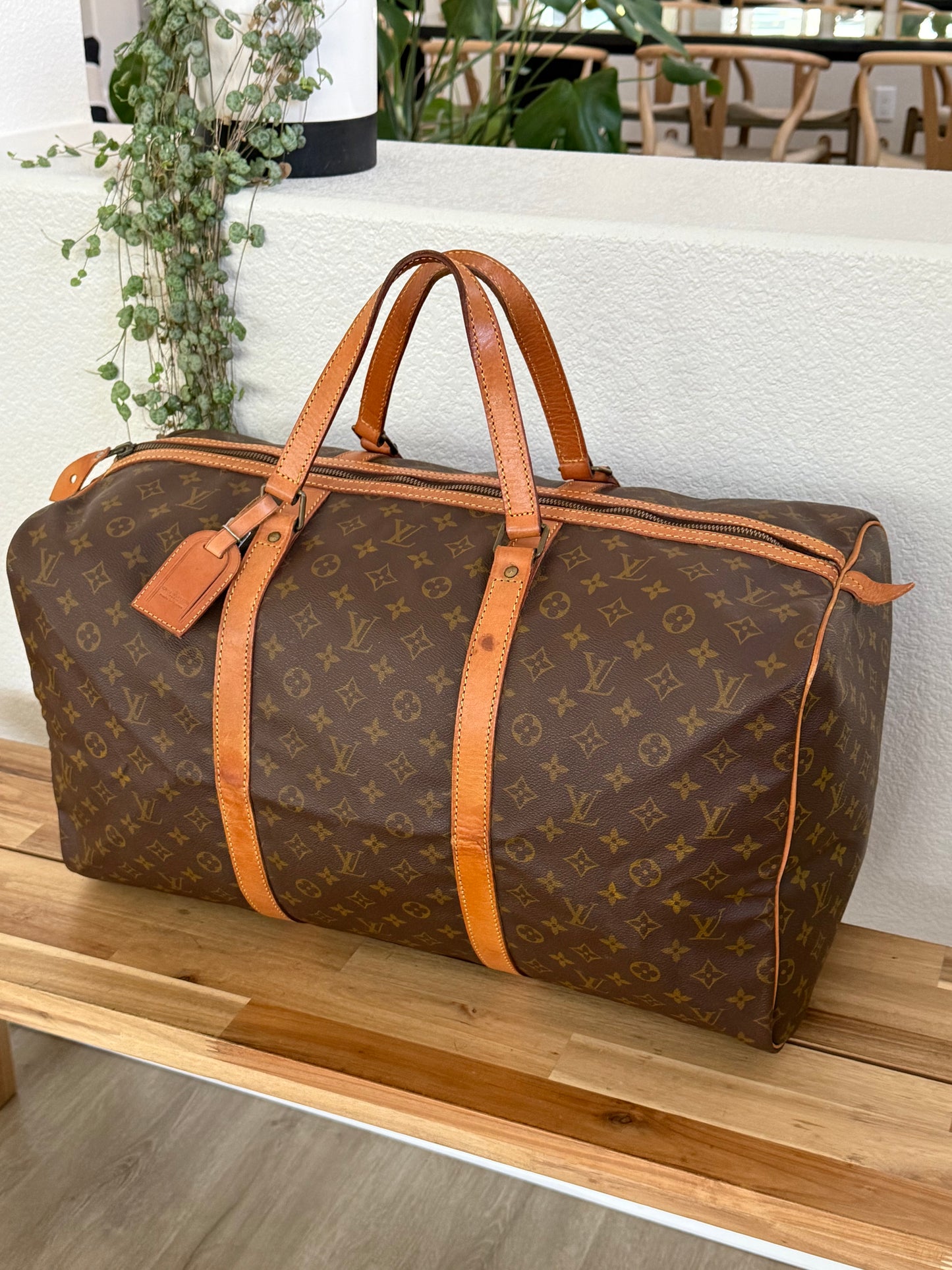 Sac Souple 55 with luggage tag -๐๏ธ Circa 80โs