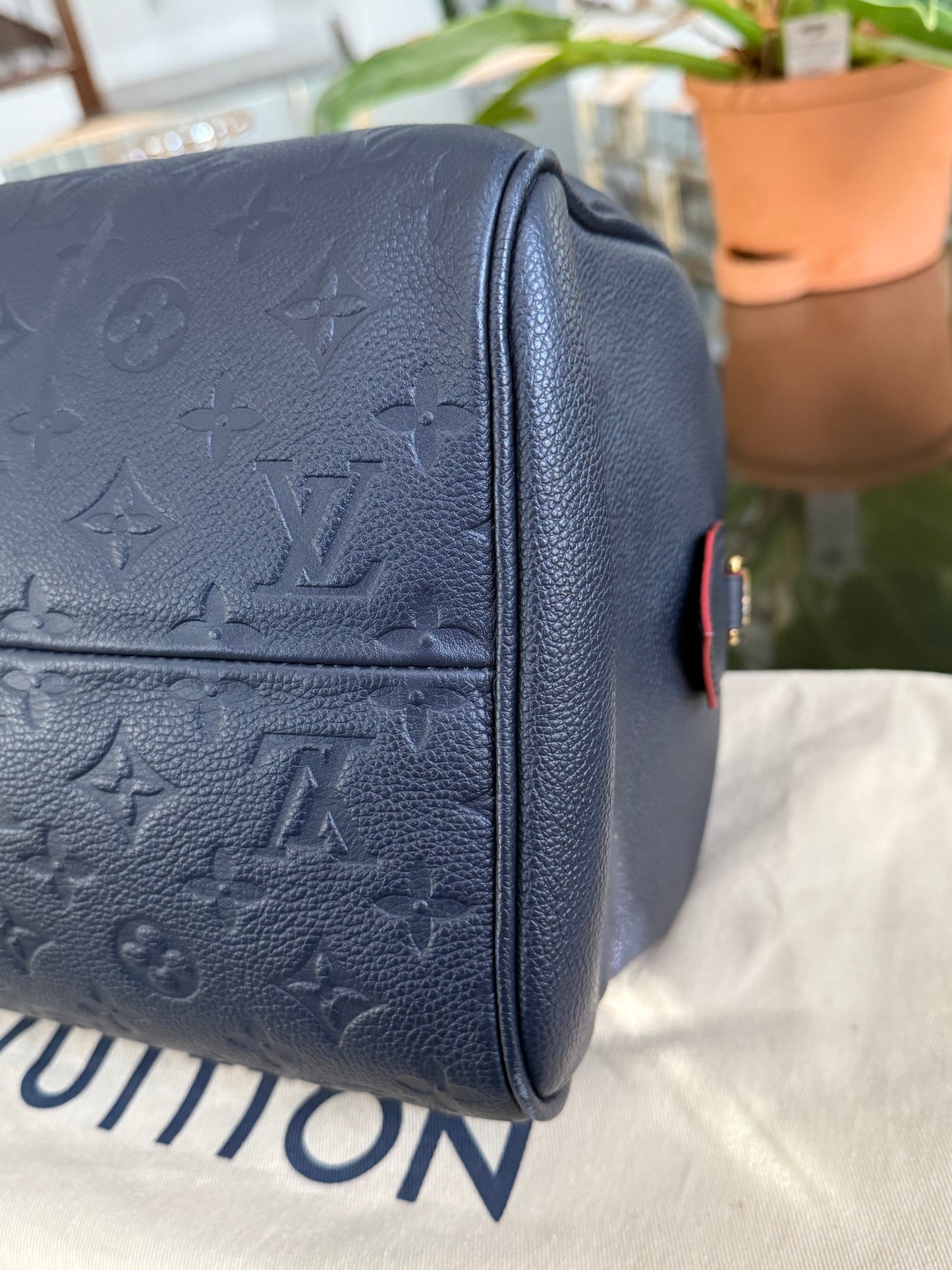 Empreinte Speedy 30 Bandoulier Marine Rouge with Dustbag ๐๏ธ Year: 2016