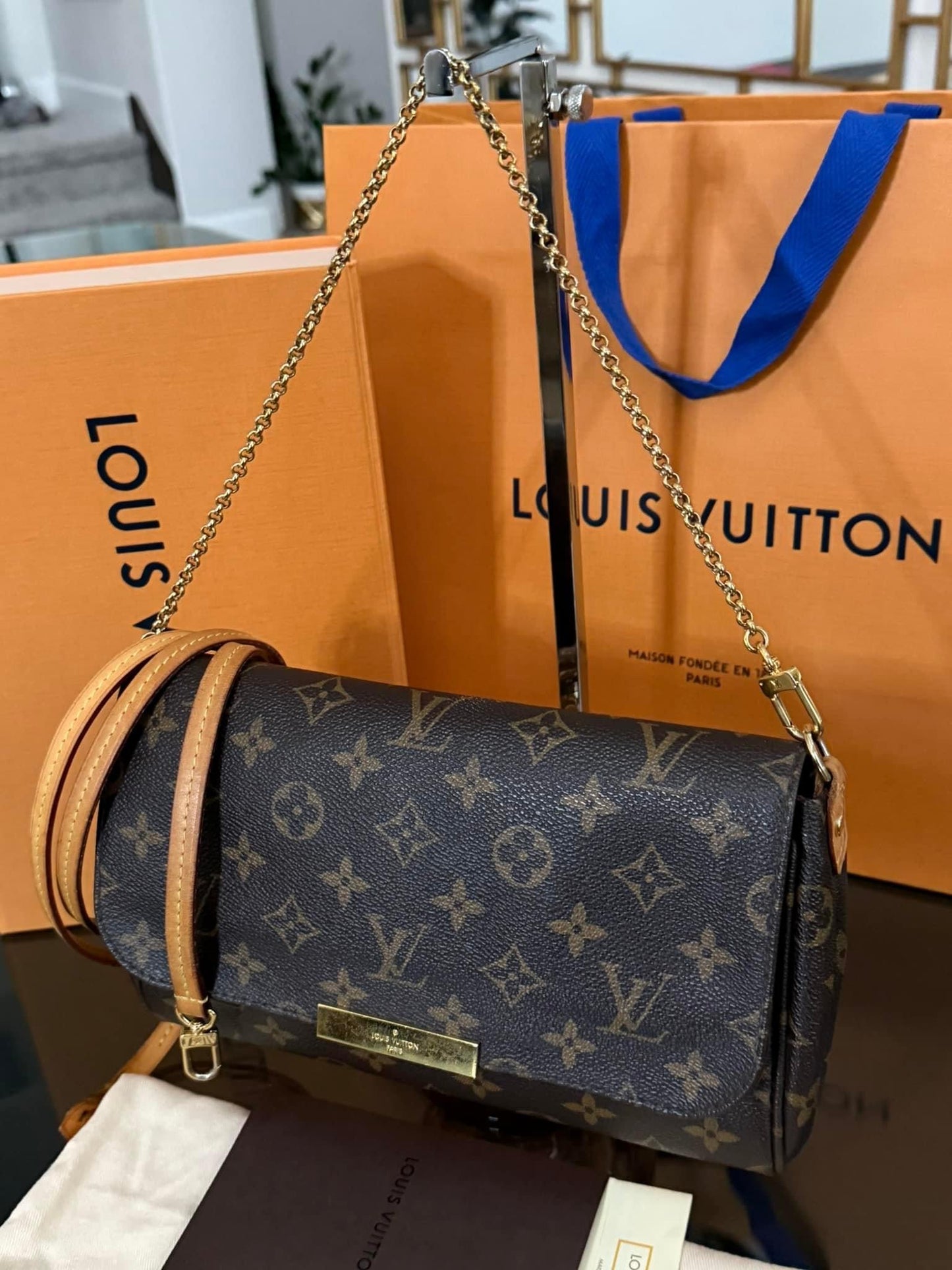 Favorite MM in Monogram with Dustbag, Box and Paper Bag -Year: 2013