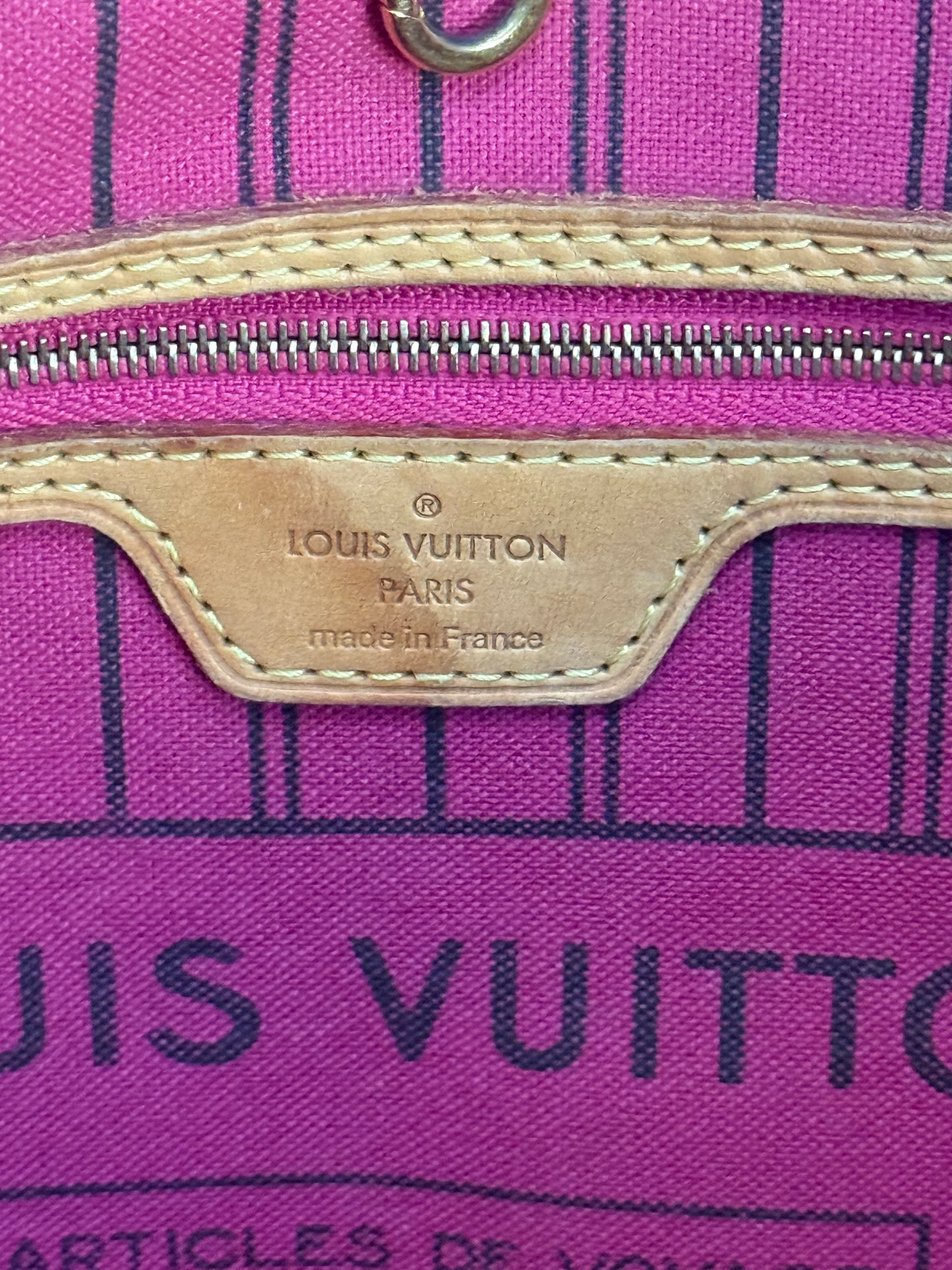 Neverfull GM in Peony with Dustbag 🗓️ Year: 2016
