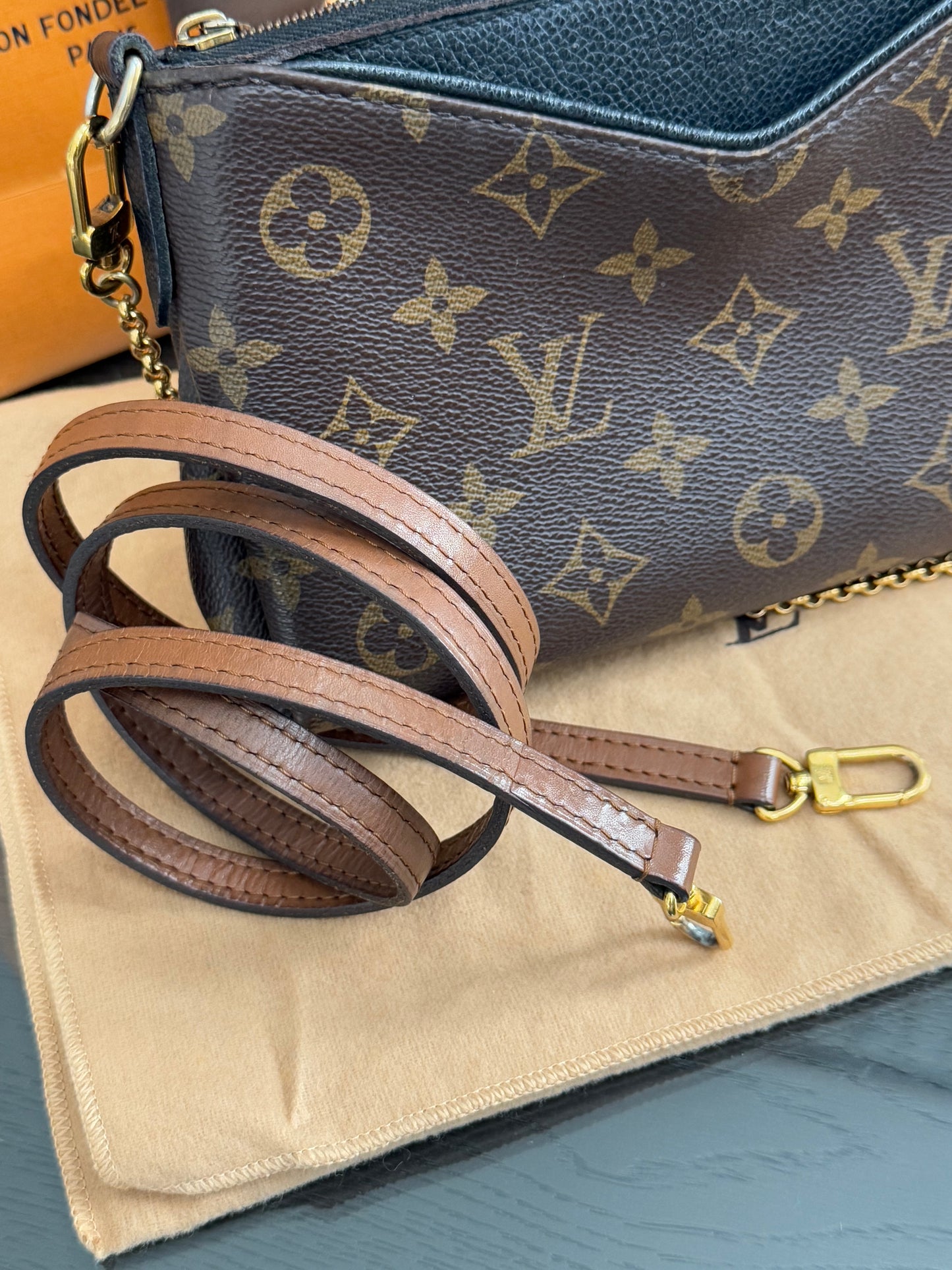 Pallas Clutch w/ Box , Receipt, Dustbag and Paper bag -Year: 2015